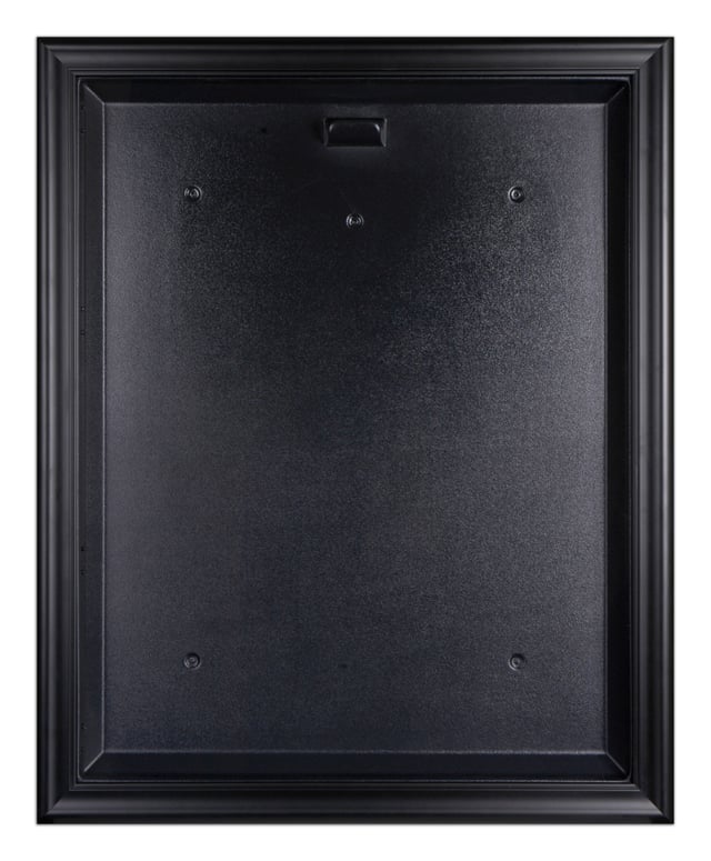 Black Framed Wall Mounted Jersey Display Case - 97% UV Protection