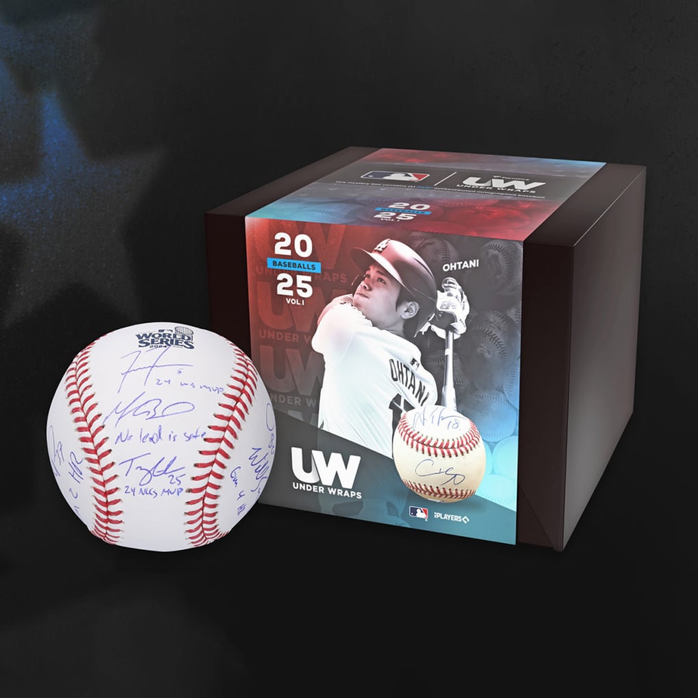 Fanatics Authentic 2025 Under Wraps Baseballs Volume 1 直筆サイン入り