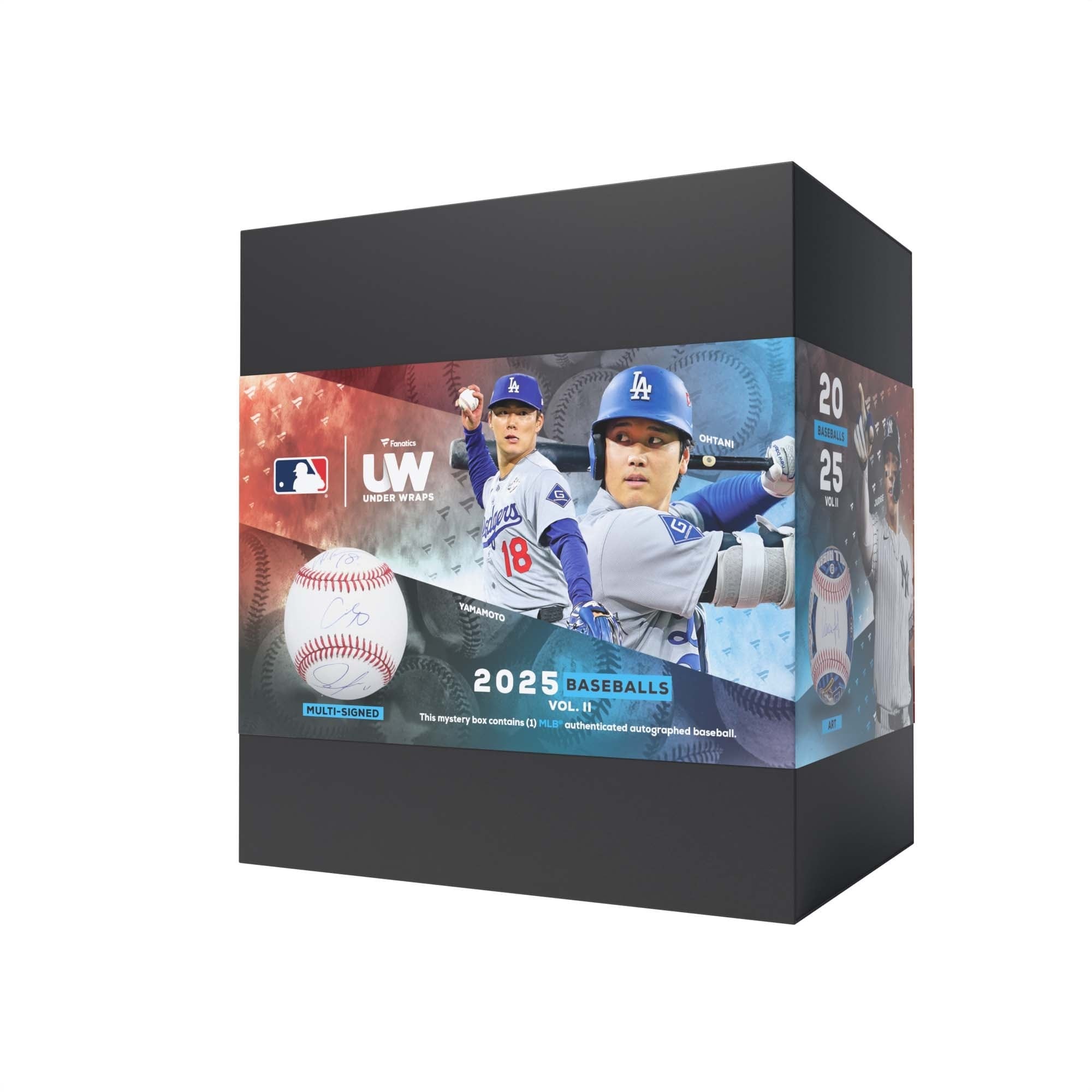 Fanatics Authentic 2025 Under Wraps Baseballs Volume II