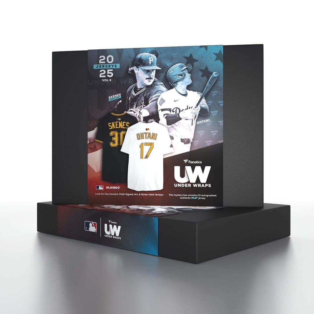 Fanatics Authentic 2025 Under Wraps MLB Jerseys Volume II