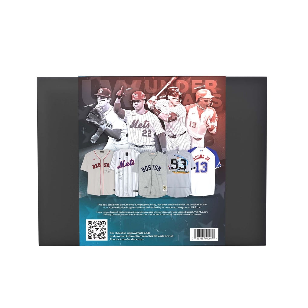 Fanatics Authentic 2025 Under Wraps MLB Jerseys Volume II
