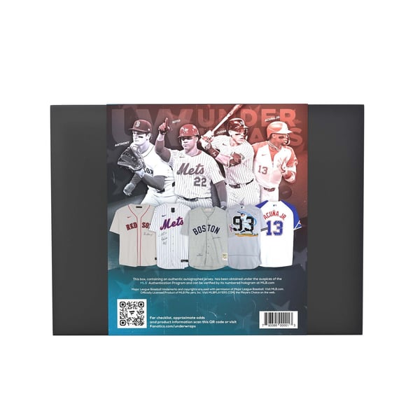 Fanatics Authentic 2025 Under Wraps MLB Jerseys Volume II