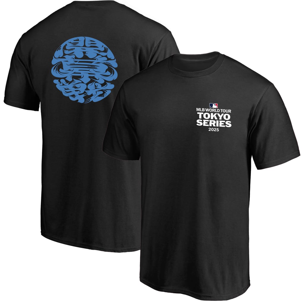 Fanatics MLB TOKYO SERIES 東京シリーズ 開幕戦 和文字 Tシャツ ブラック
