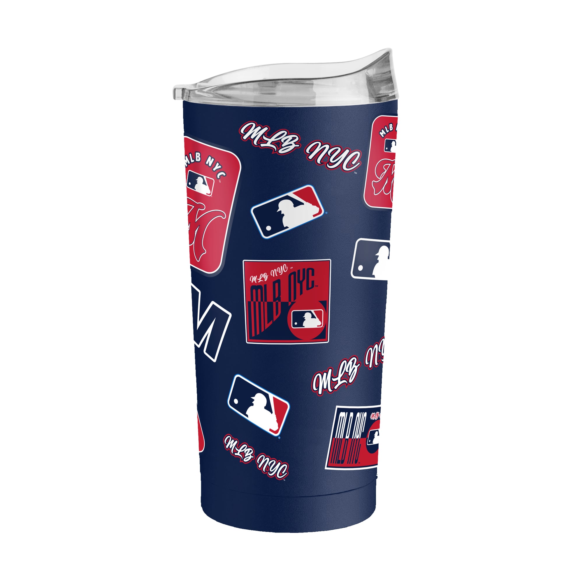 Gobelet isotherme Dreamweave de 59 cl (20 oz) avec revêtement en poudre, de la marque Logo Brands MLB.