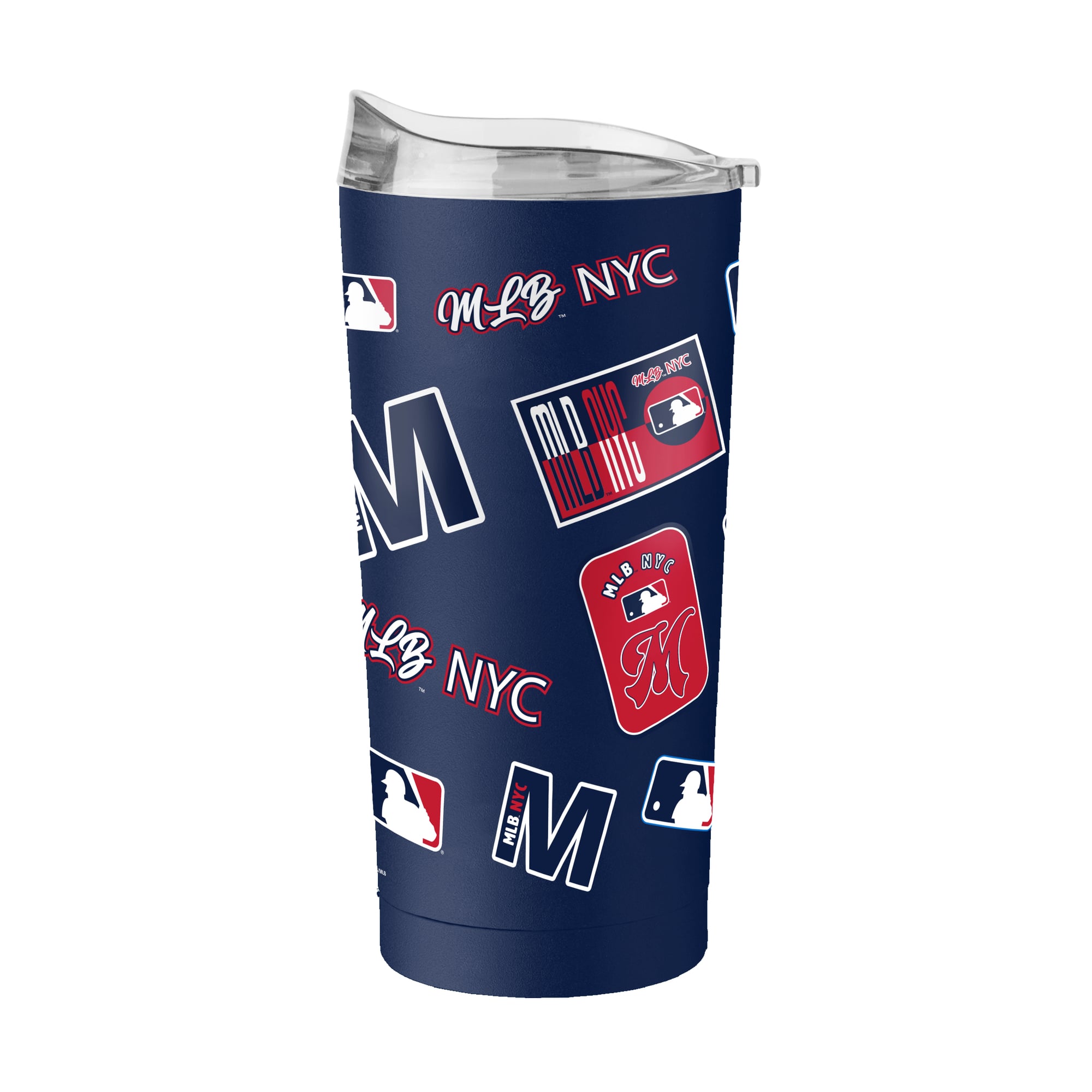 Gobelet isotherme Dreamweave de 59 cl (20 oz) avec revêtement en poudre, de la marque Logo Brands MLB.