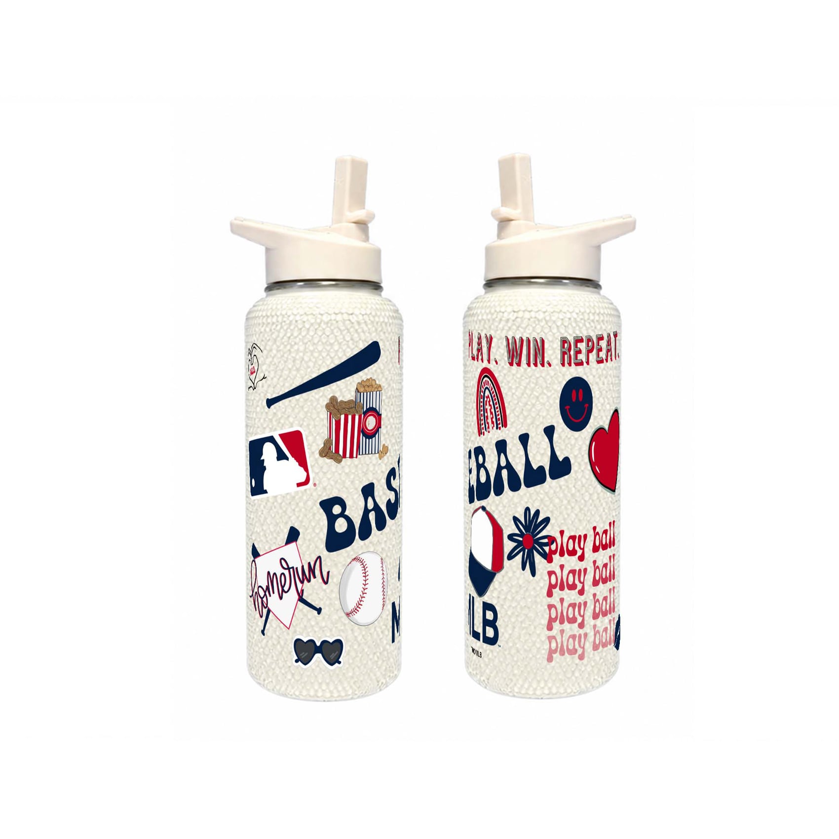 Bouteille Bling Quencher de 34 oz (994 ml) aux couleurs de la MLB, par The Memory Company