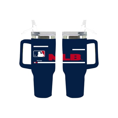 MLB Merchandise The Memory Company 40oz. Stainless Steel Team Color Tumbler with Flip Straw