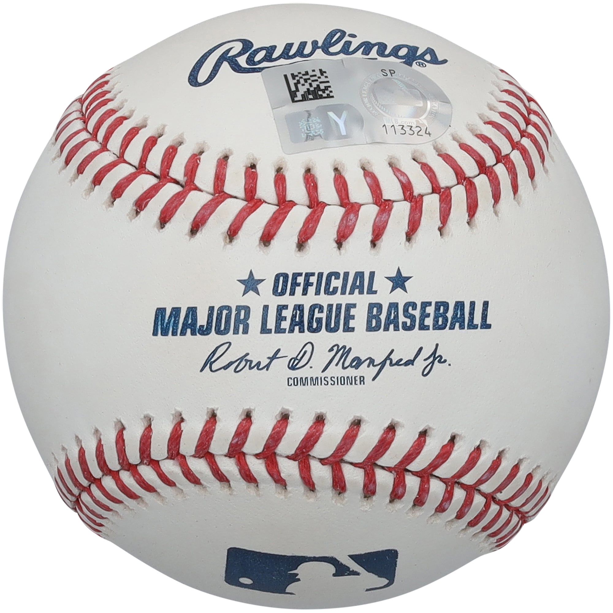 Balle de baseball autographiée par Jackson Holliday et Ethan Holliday