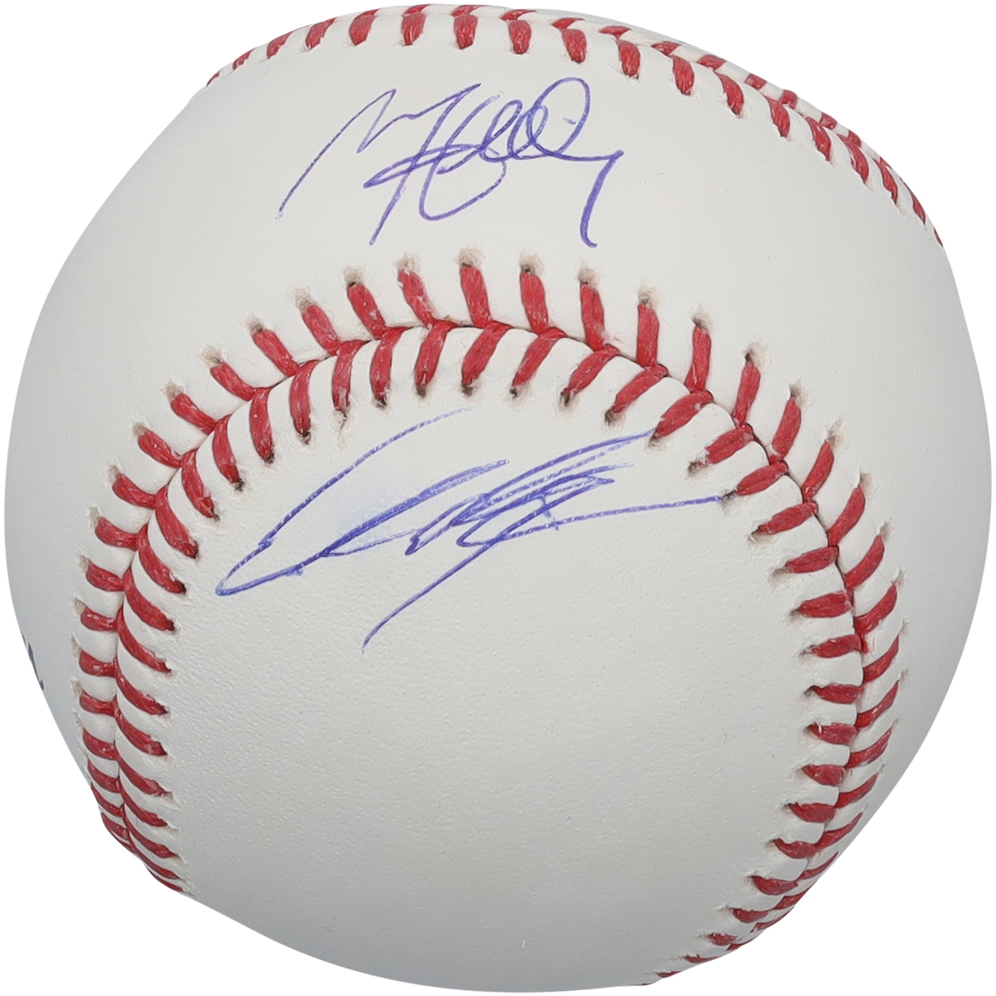 Balle de baseball autographiée par Jackson Holliday, Matt Holliday et Ethan Holliday