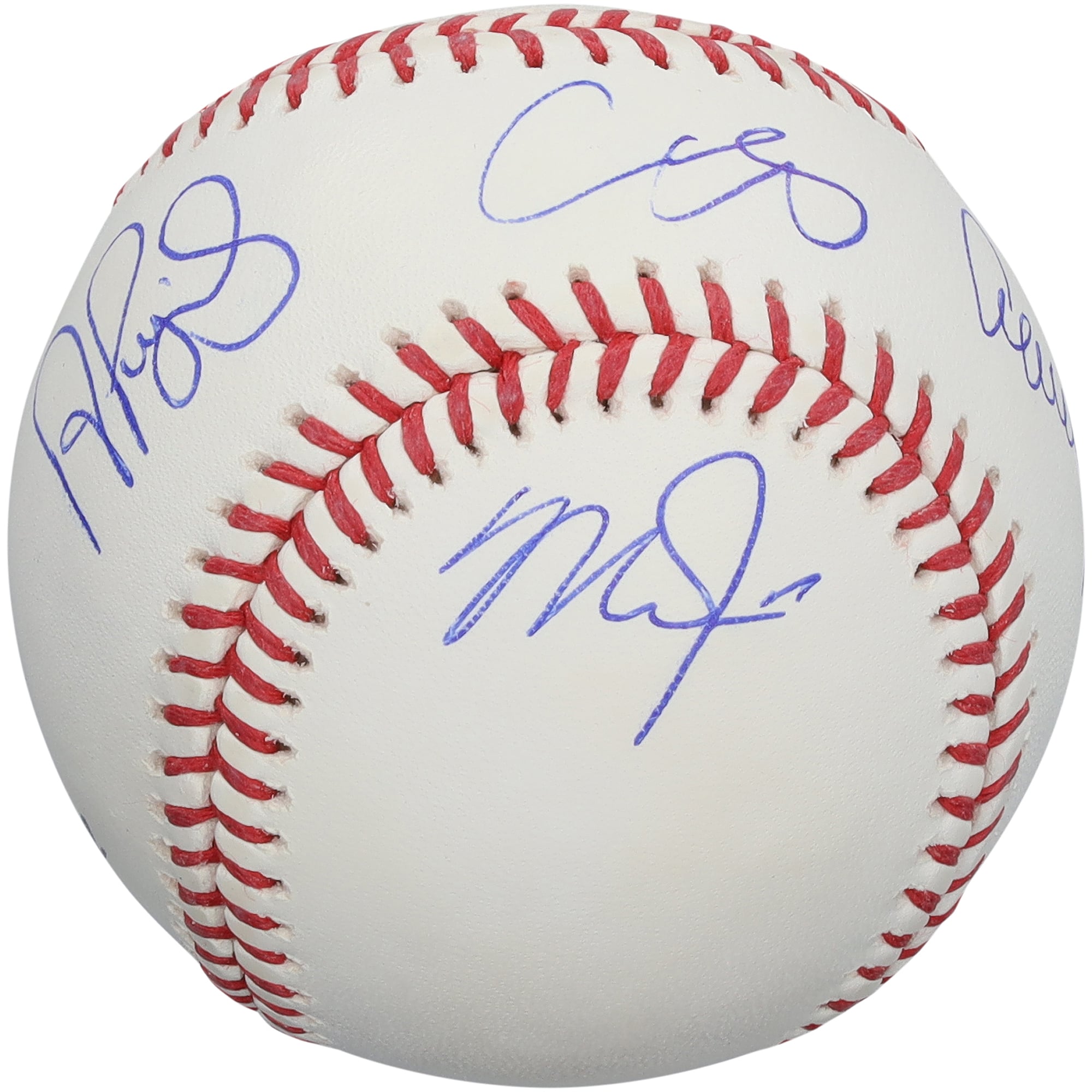 Shohei Ohtani, Aaron Judge, Albert Pujols, Mike Trout & Bryce Harper Autographed Multiple MLB League MVP Winners Baseball