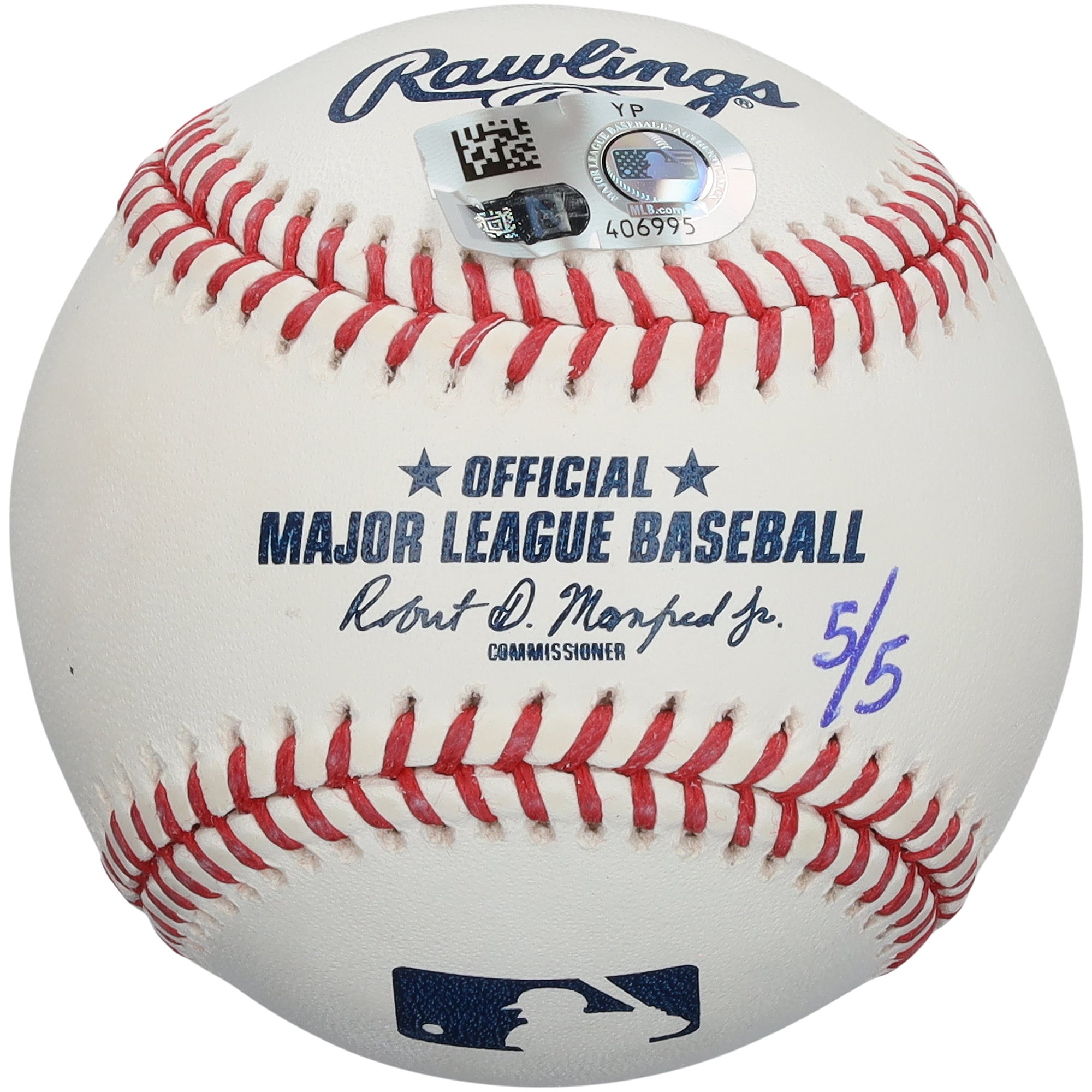 Shohei Ohtani, Aaron Judge, Albert Pujols, Mike Trout & Bryce Harper Autographed Multiple MLB League MVP Winners Baseball