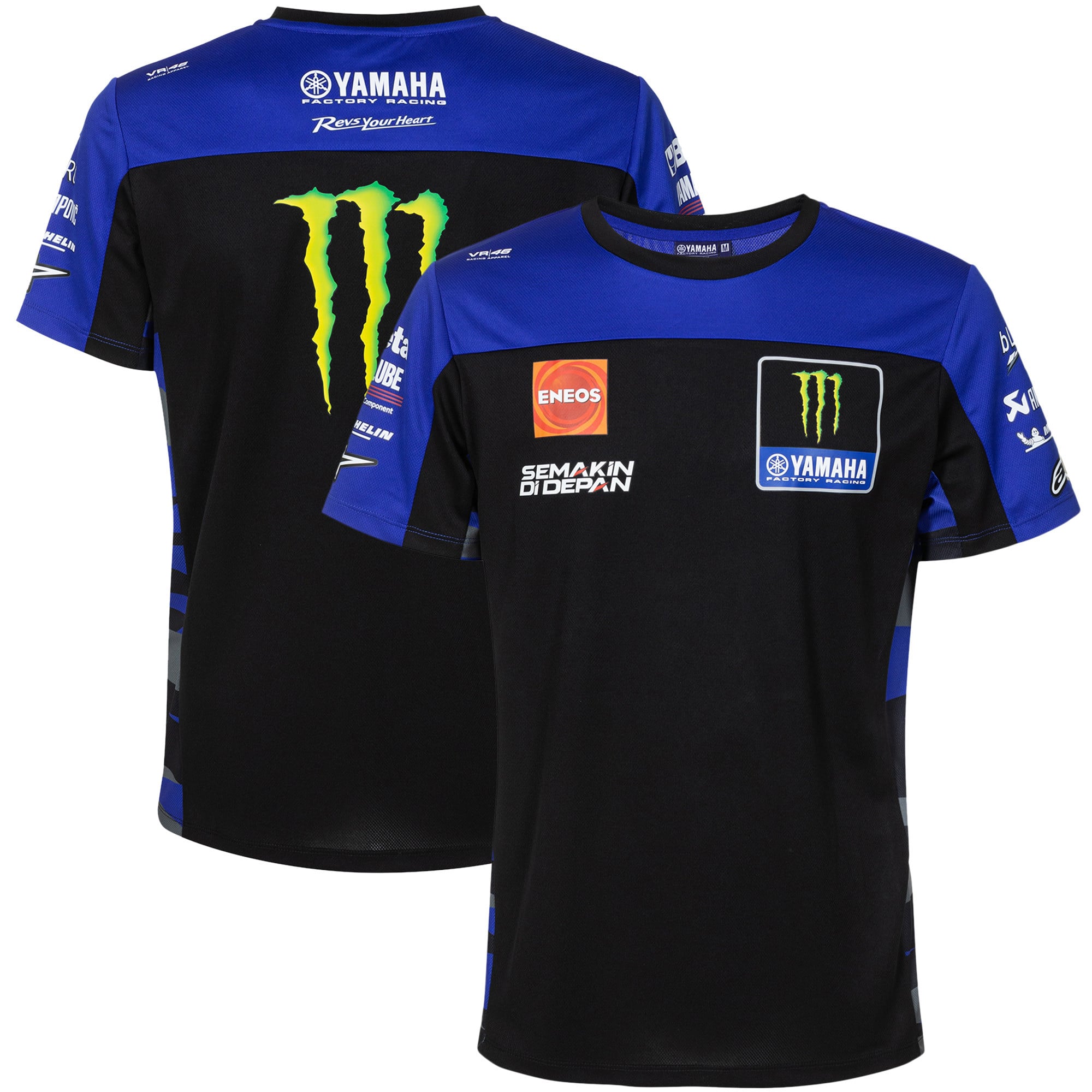 モンスター エナジー ヤマハ MotoGP チーム T シャツ