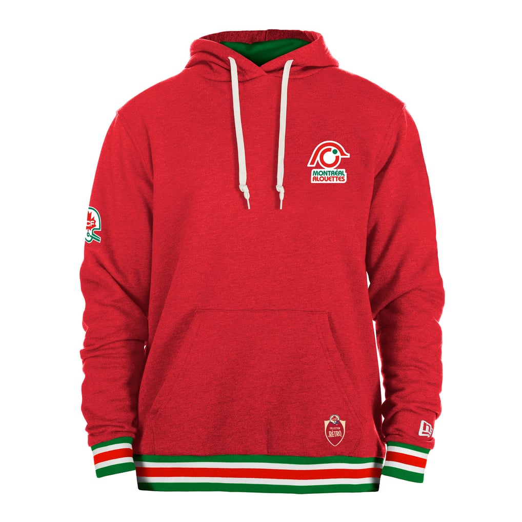 Montreal Alouettes New Era Turf Traditions Pullover Hoodie - Red
