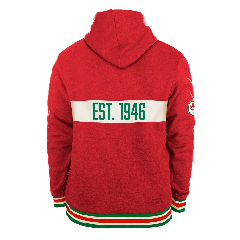 Montreal Alouettes New Era Turf Traditions Pullover Hoodie - Red