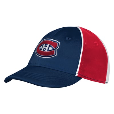 Infant Montreal Canadiens  Outerstuff Navy Colorblock Slouch Hat