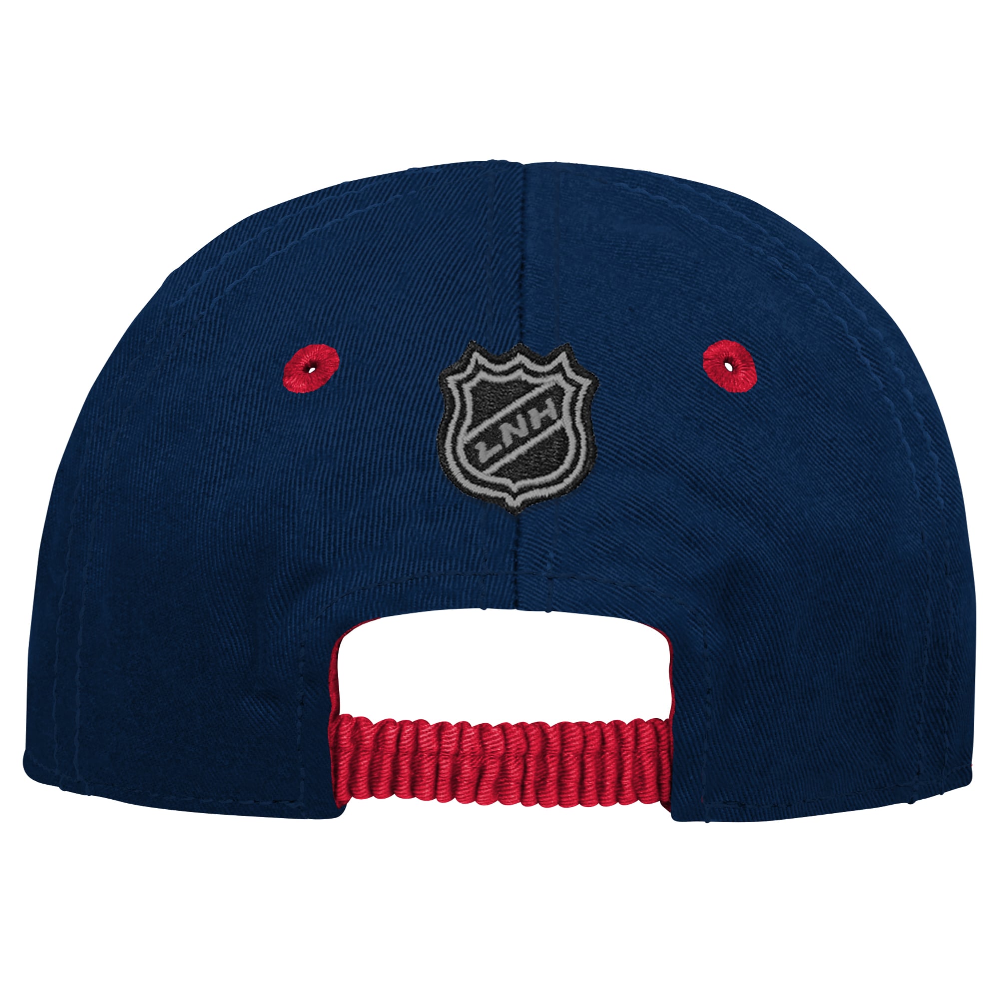 Chapeau mou pour bébé Outerstuff bleu marine avec logo contrasté des Canadiens de Montréal