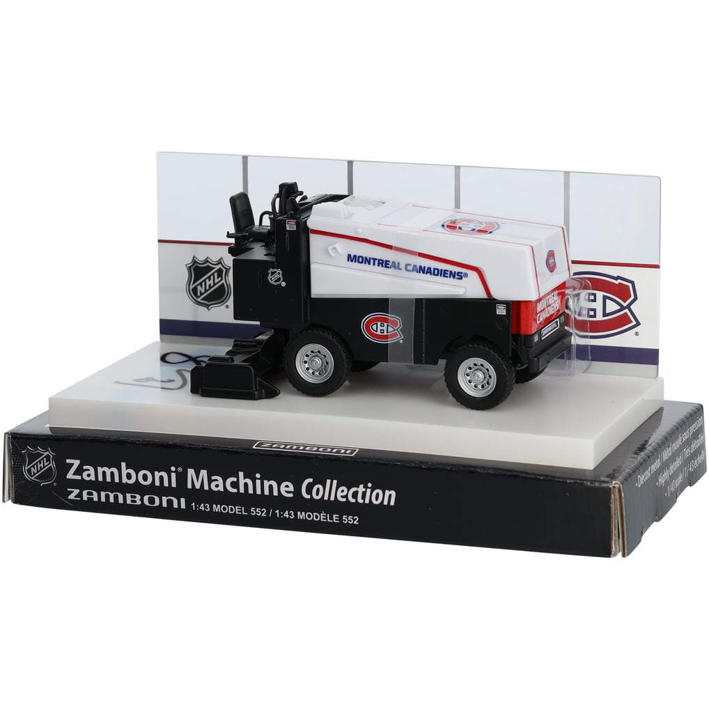 Juraj Slafkovsky Canadiens de Montréal Fanatics autographiés Authentique Zamboni moulé sous pression à l'échelle 1:43