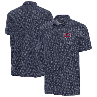 Montreal Canadiens Antigua Vigorous Polo - Navy