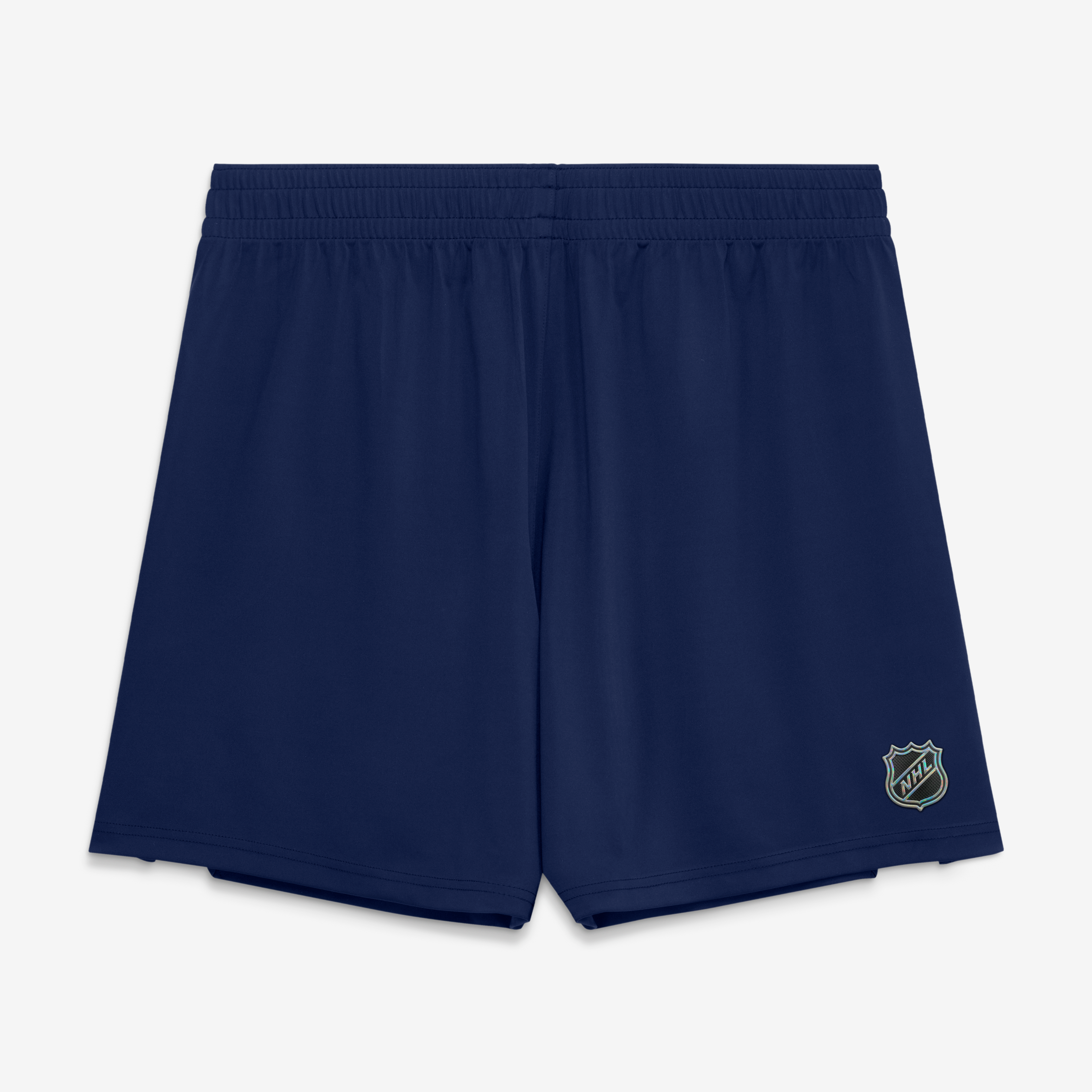Men's Fanatics Athletic Navy Montreal Canadiens Authentic Pro Train Training Shorts