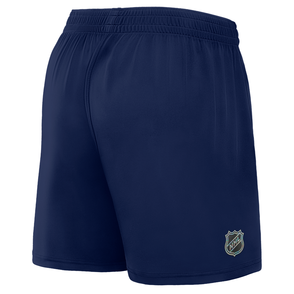 Short d'entraînement authentique Pro Train bleu marine Fanatics Athletic pour hommes des Canadiens de Montréal