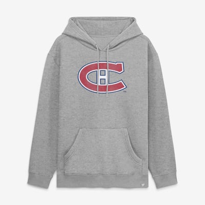 Montreal Canadiens Fanatics Heritage Legacy Hoodie - Heather Gray