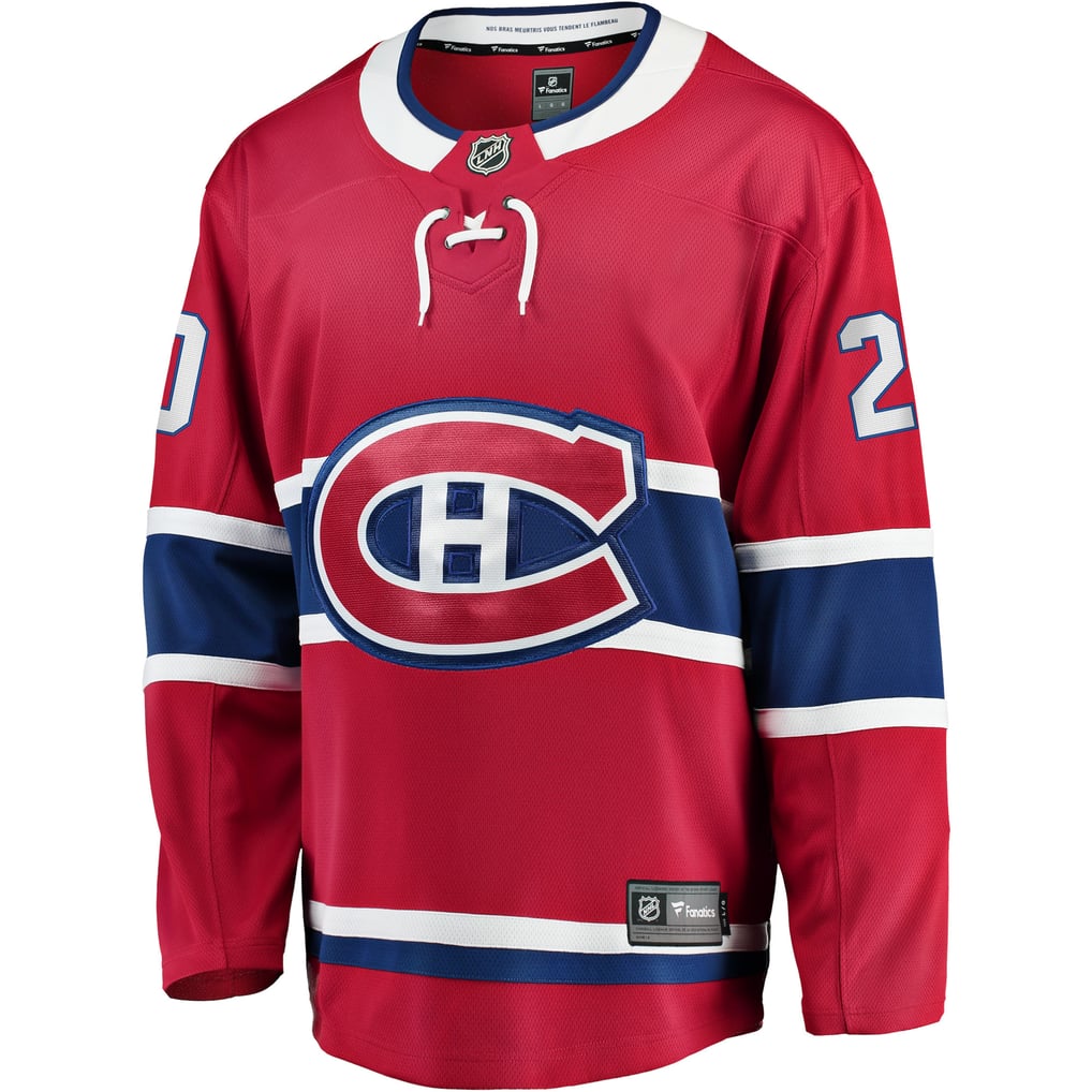 Juraj Slafkovsky Fanatics des Canadiens de Montréal Home Breakaway - Maillot de joueur - Rouge