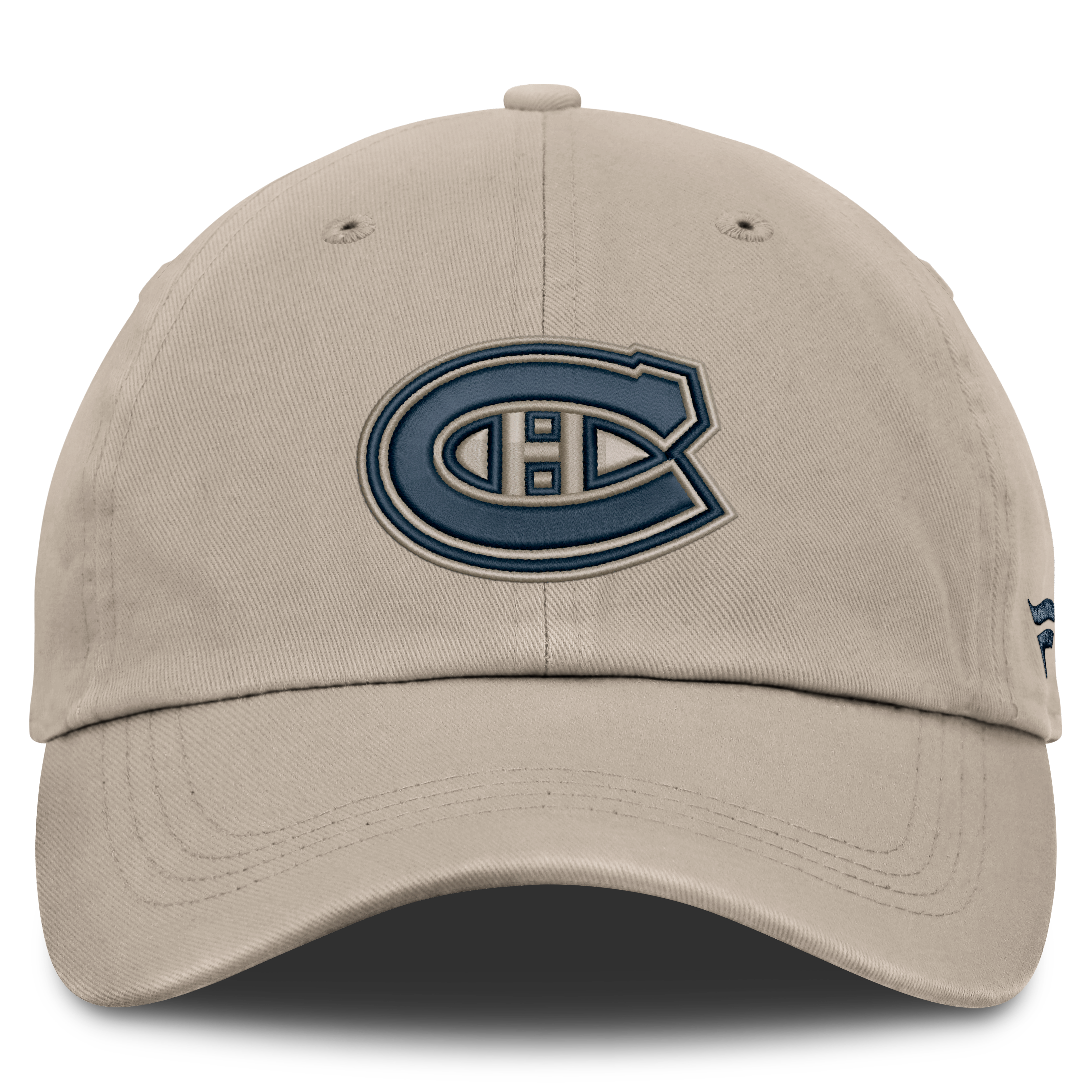 Men's Fanatics Navy Montreal Canadiens Road Soft Wash Unstructured Adjustable Hat