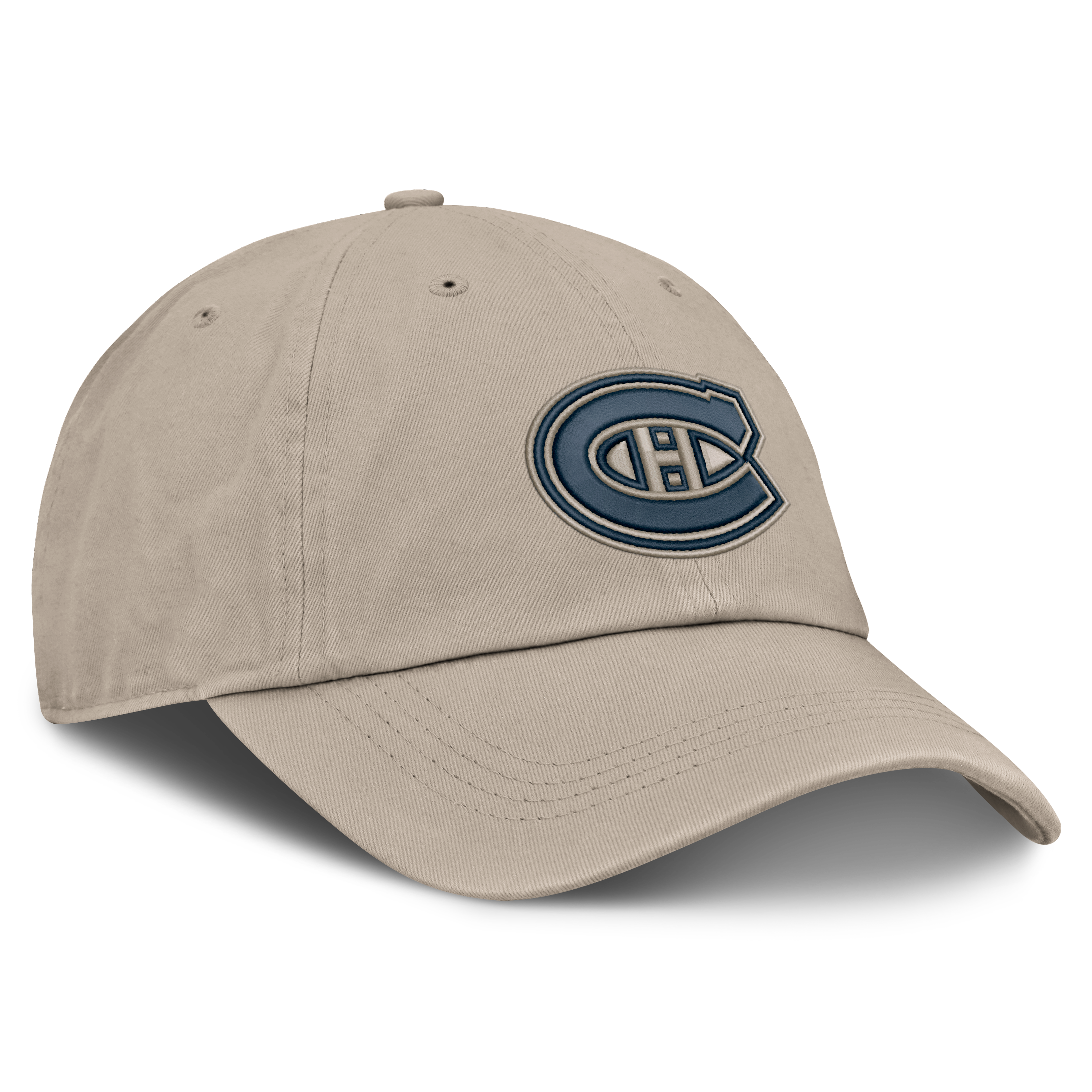 Men's Fanatics Navy Montreal Canadiens Road Soft Wash Unstructured Adjustable Hat