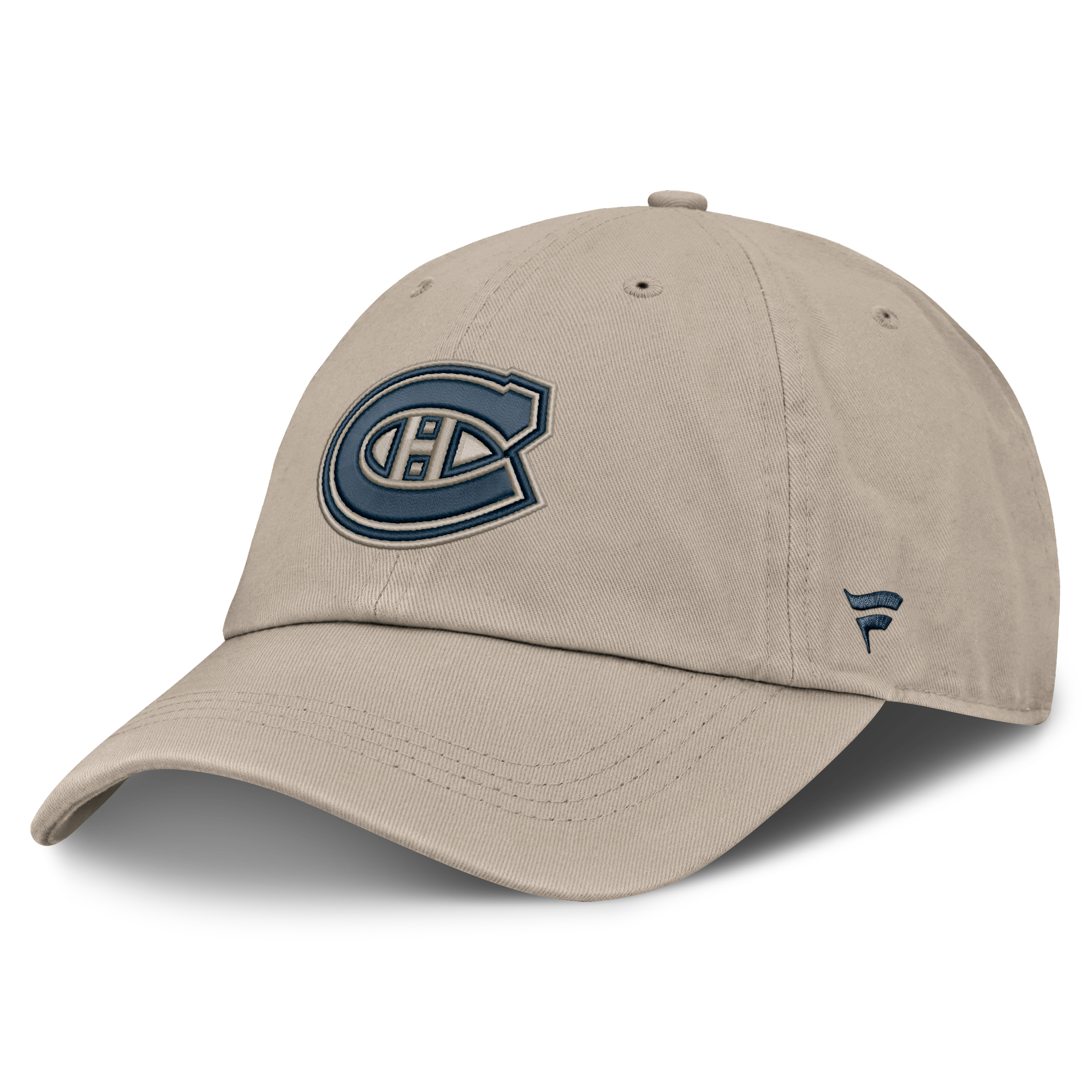 Men's Fanatics Navy Montreal Canadiens Road Soft Wash Unstructured Adjustable Hat