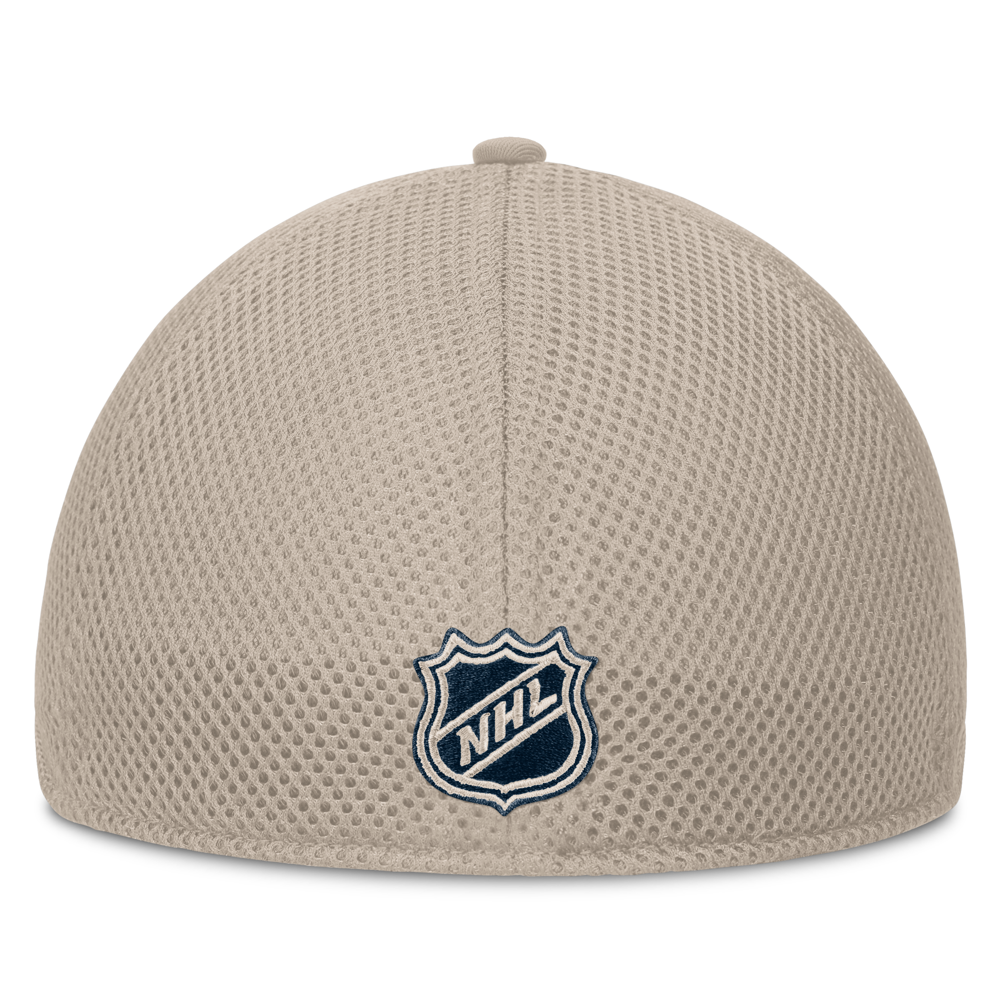 Men's Fanatics Light Beige Montreal Canadiens Authentic Pro Road Stretch Meshback Flex Hat