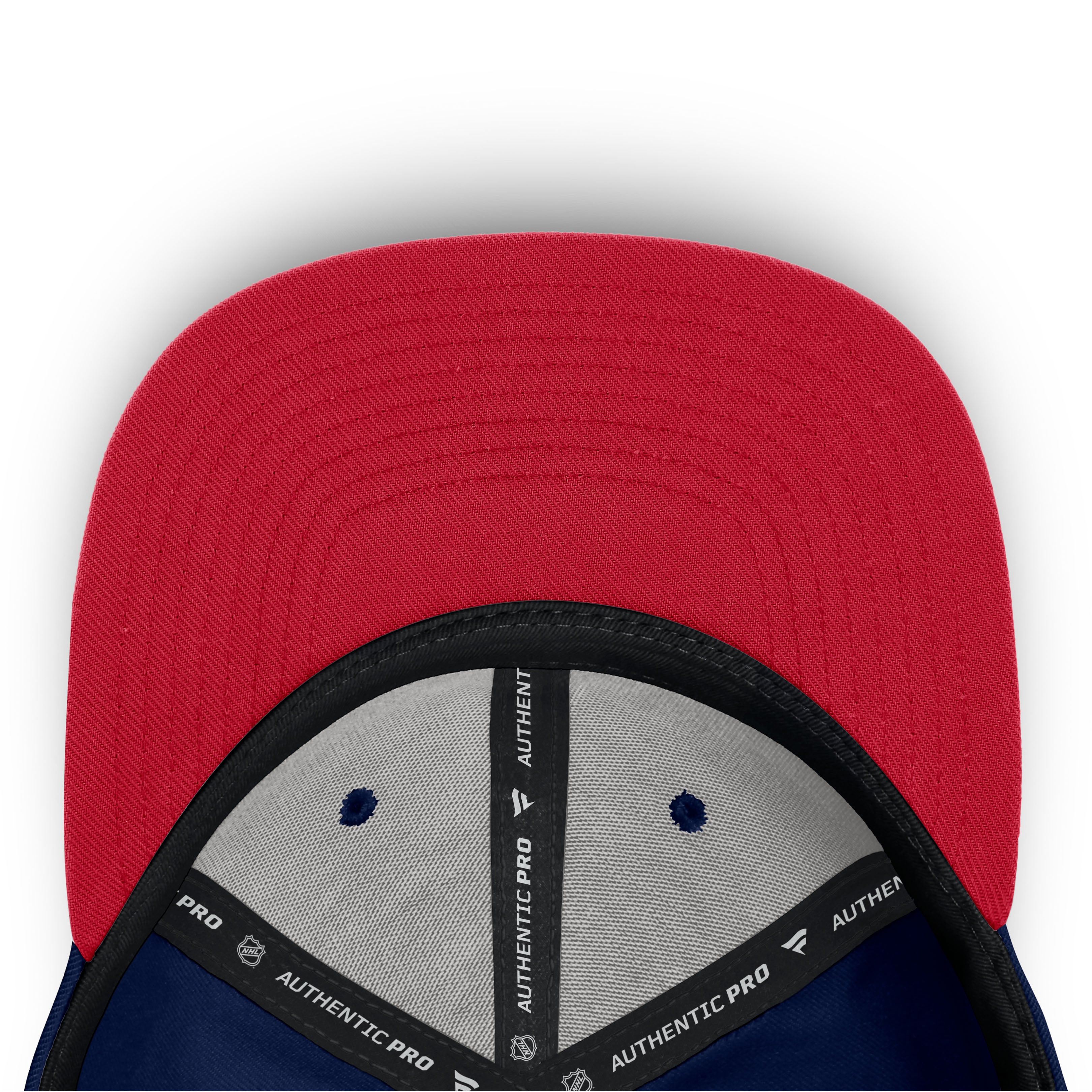 Casquette authentique Pro Rink Fanatics bleu marine pour homme