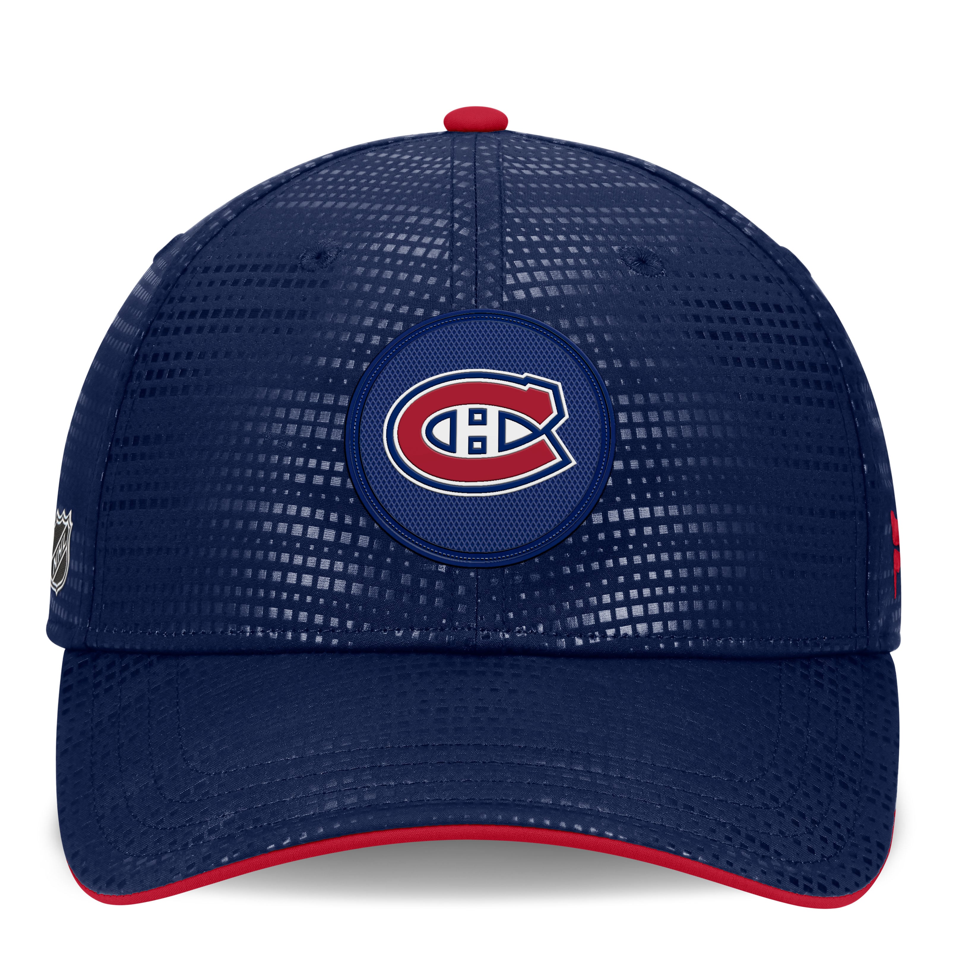 Men's Fanatics Navy Montreal Canadiens Authentic Pro Rink Stretch Fit Hat