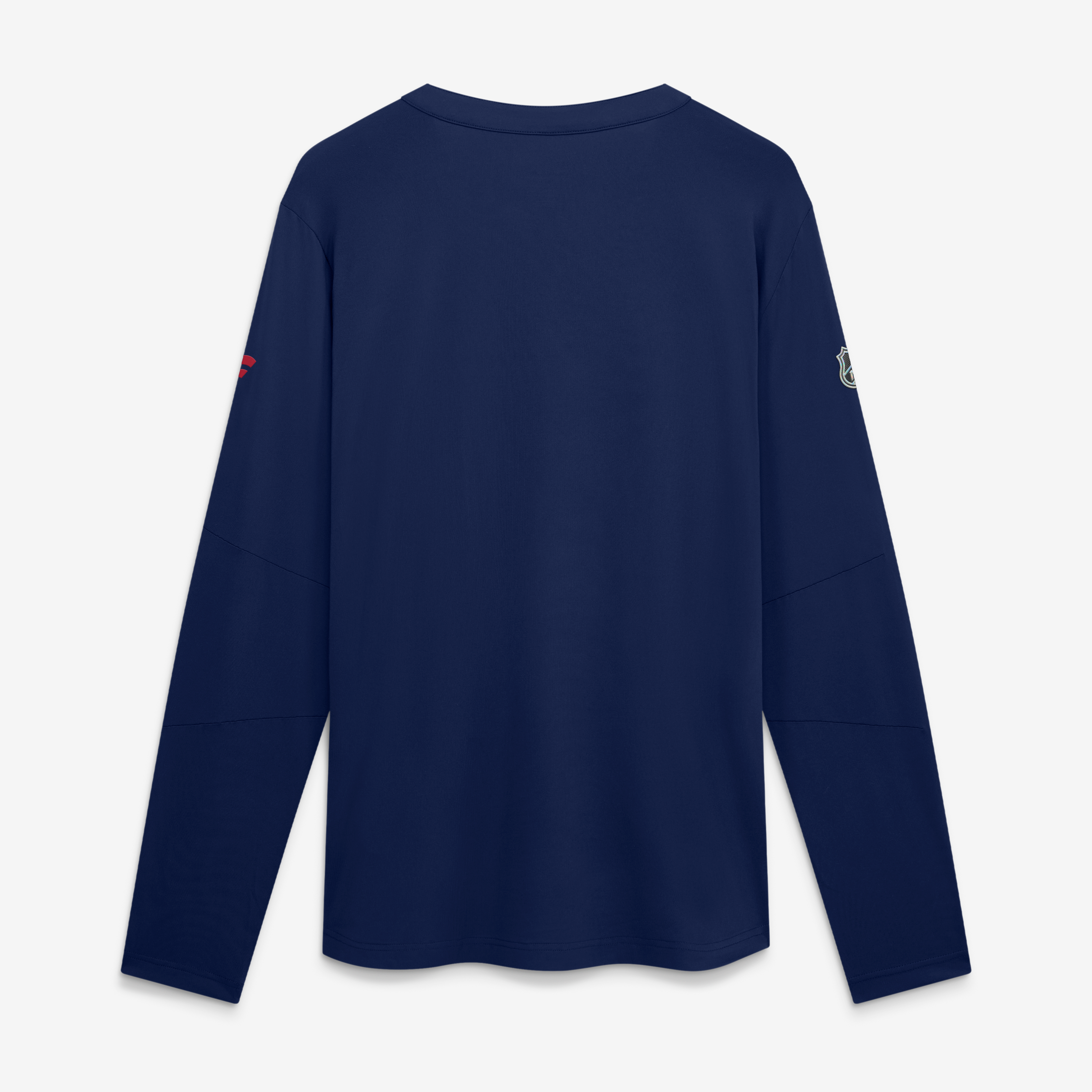 Men's Fanatics Navy Montreal Canadiens Authentic Pro Rink Tech Long Sleeve T-Shirt