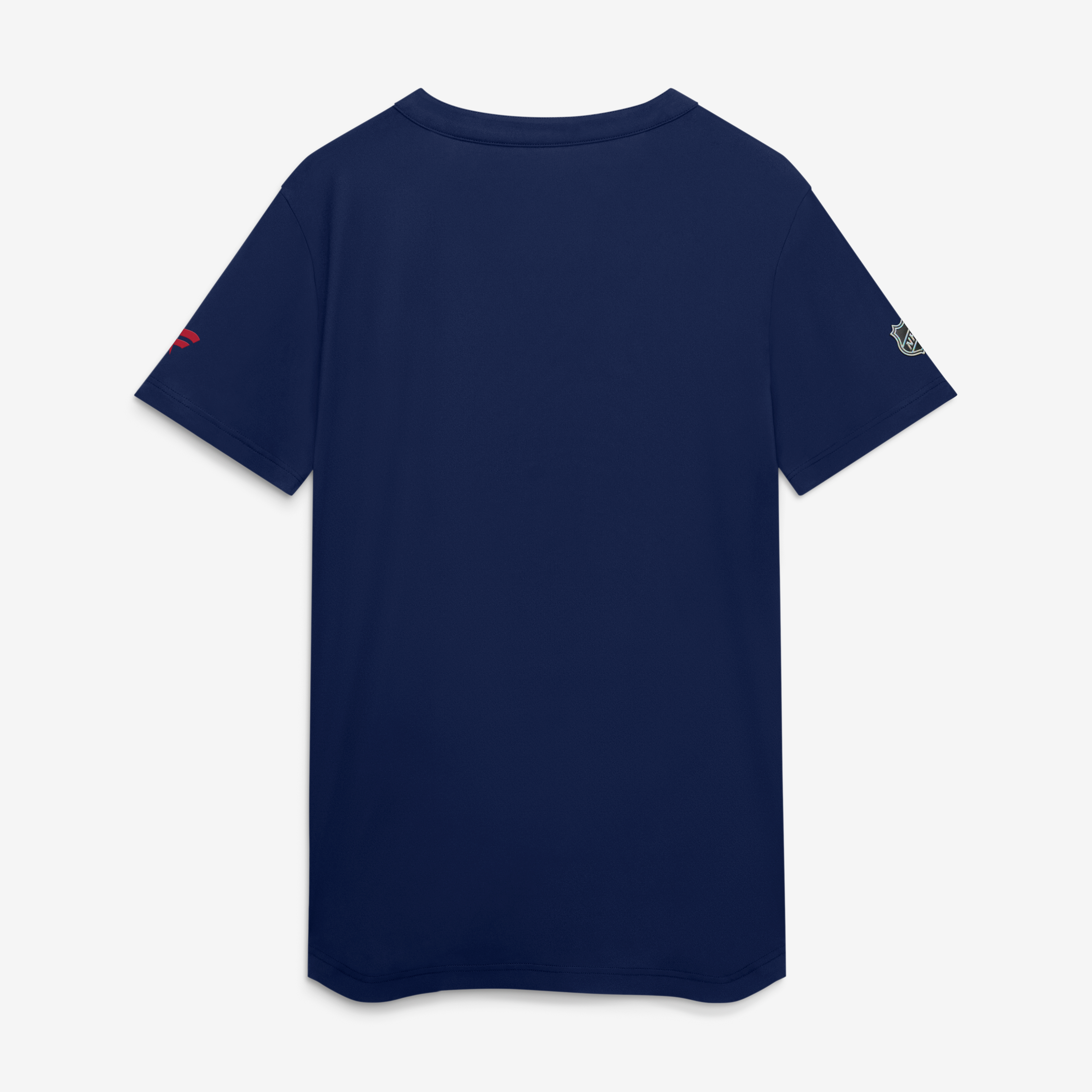 T-shirt authentique Pro Rink Tech bleu marine des Canadiens de Montréal pour homme, marque Fanatics.