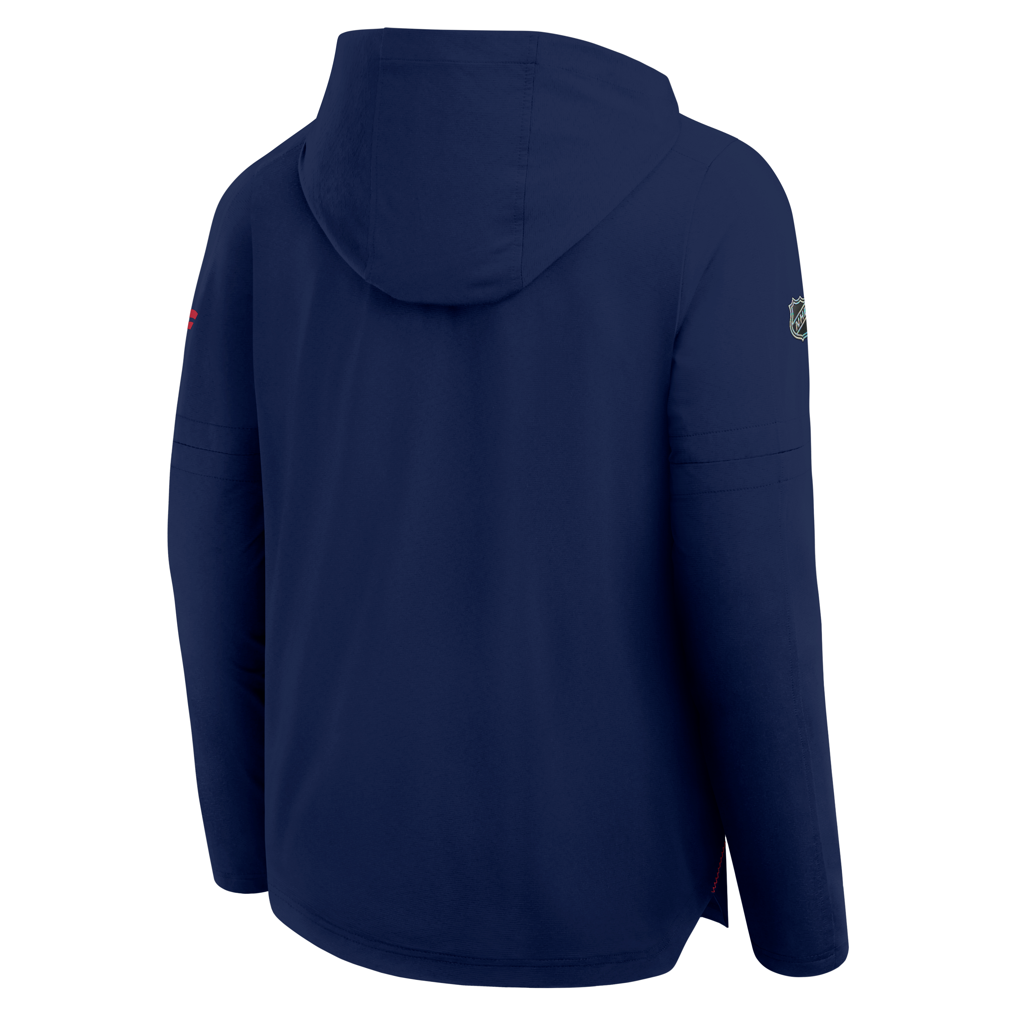 Sweat à capuche léger Fanatics bleu marine des Canadiens de Montréal Authentic Pro Train pour homme