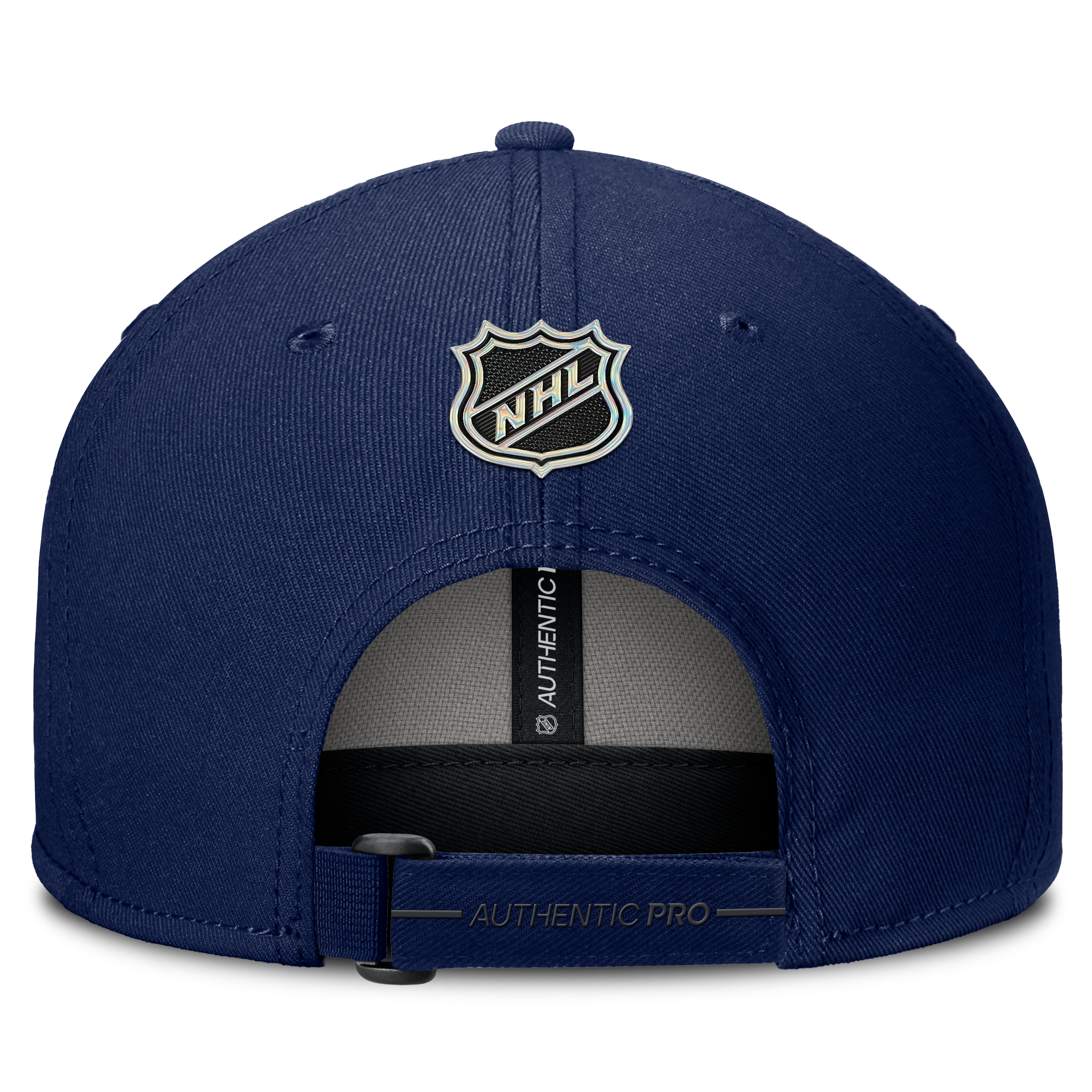 Men's Fanatics Navy Montreal Canadiens Authentic Pro Train Snapback Hat
