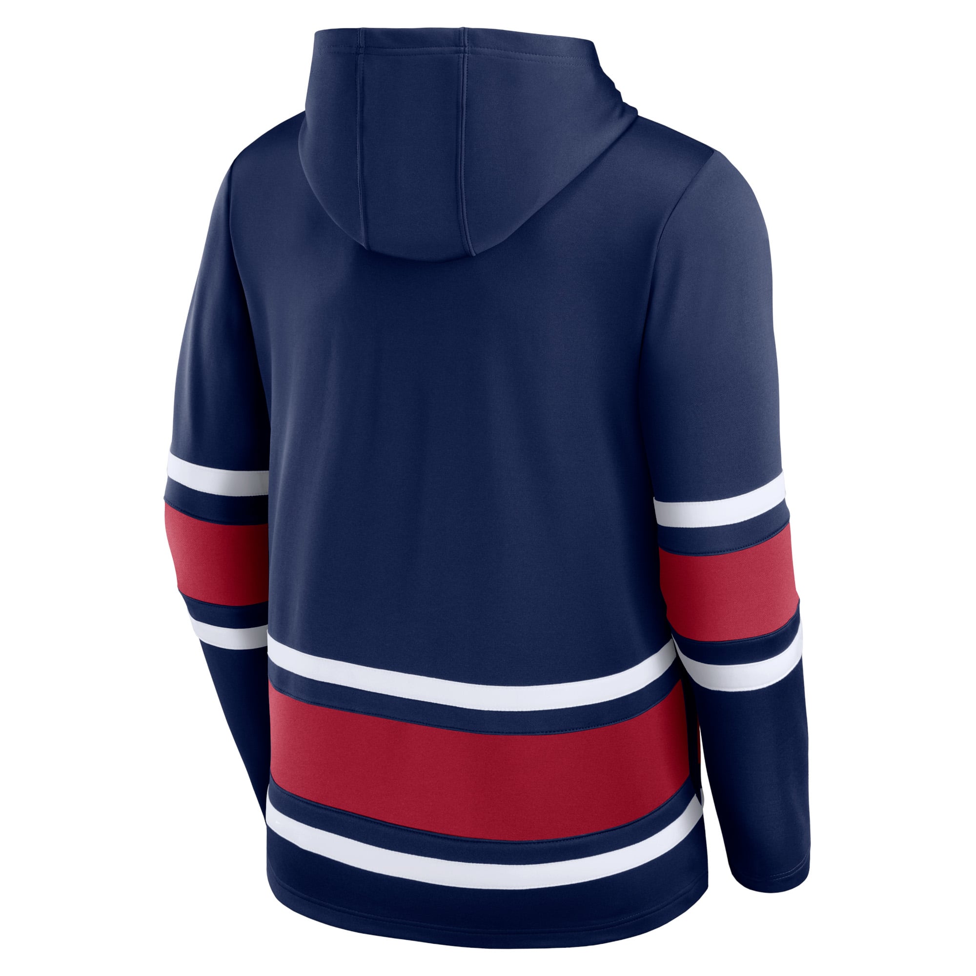 Sweat à capuche lacets Fanatics bleu marine pour homme, modèle Fundamental des Canadiens de Montréal