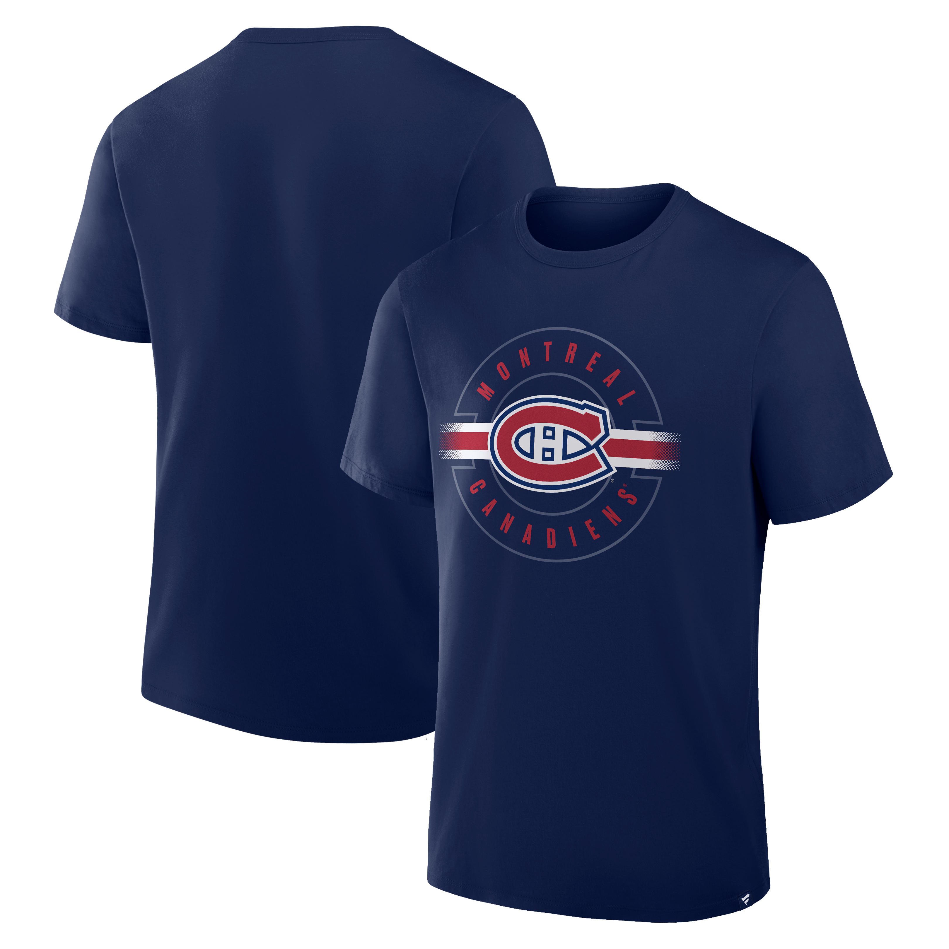 Men's Fanatics Navy Montreal Canadiens Legacy Cross Check T-Shirt