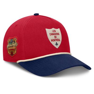  Montreal Canadiens Fanatics 2026 NHL Heritage Classic A-Frame Adjustable Hat - Red