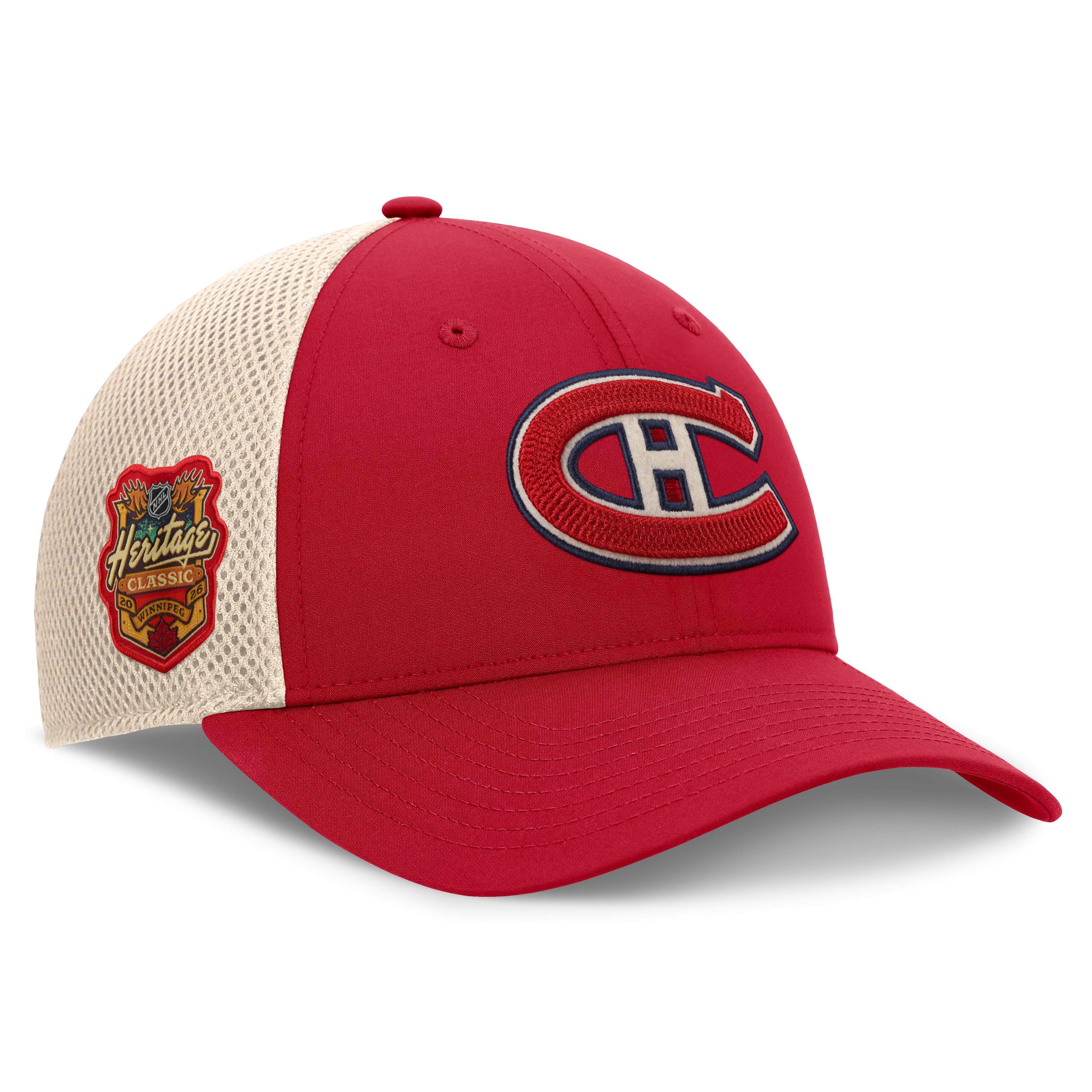 Red Coding Language Men's Montreal Canadiens Fanatics Red 2026 NHL Heritage Classic ...