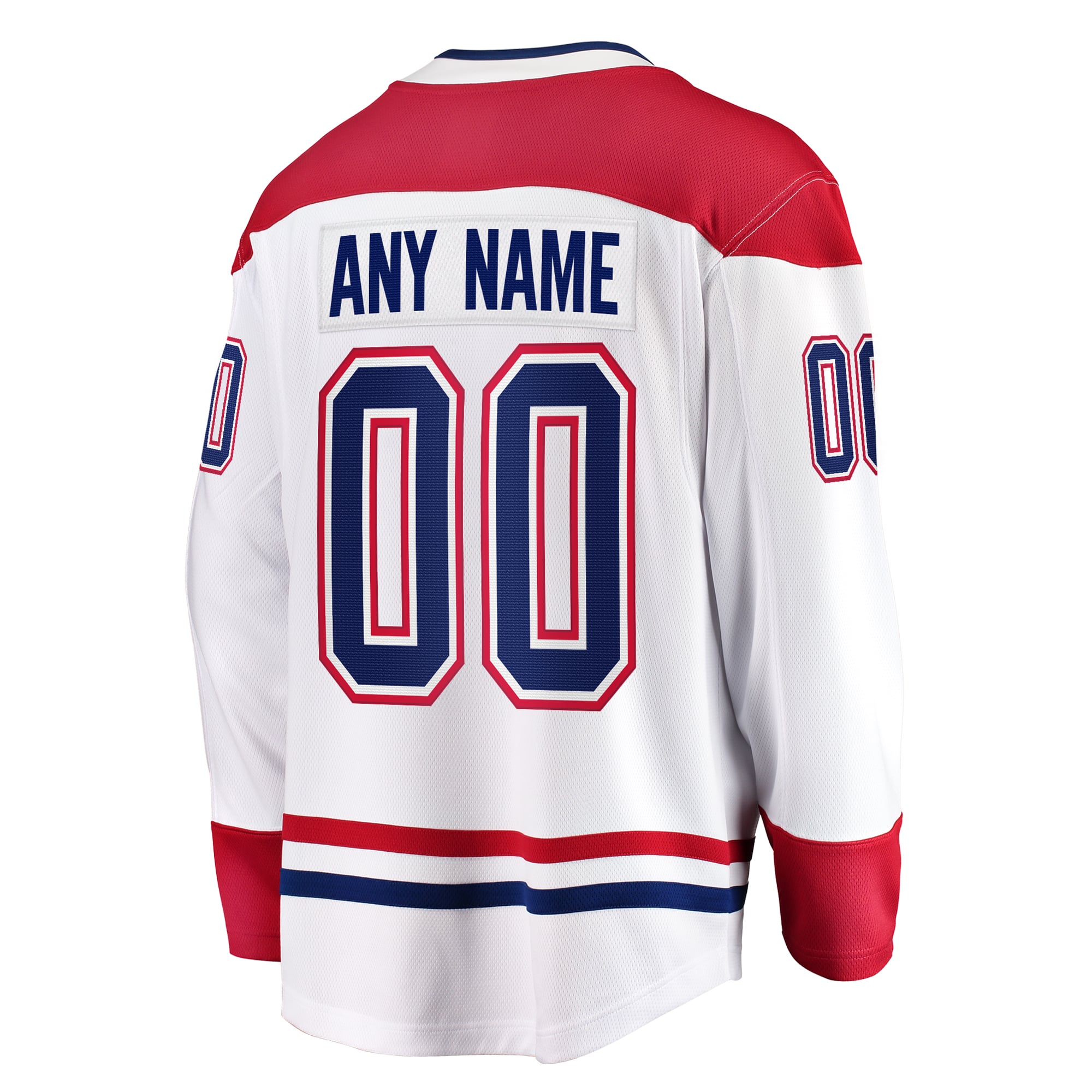 Échappée blanche des Canadiens de Montréal marque fanatiques pour hommes - Maillot personnalisé