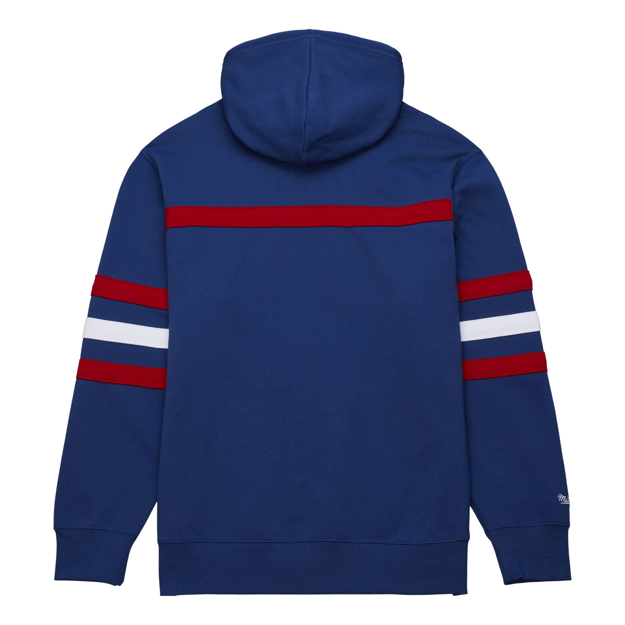 Men's Mitchell & Ness Navy Montreal Canadiens Head Coach Pullover Hoodie