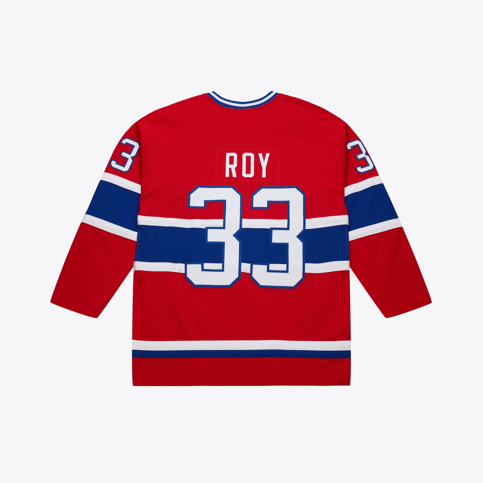 Men's Mitchell & Ness Patrick Roy Red Montreal Canadiens 1992/93 Power Play Jersey
