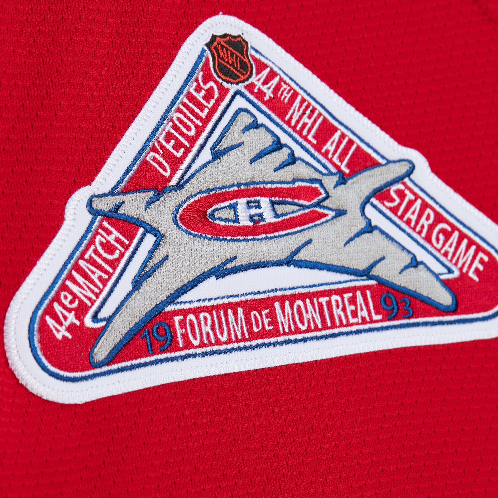Men's Mitchell & Ness Patrick Roy Red Montreal Canadiens 1992/93 Power Play Jersey