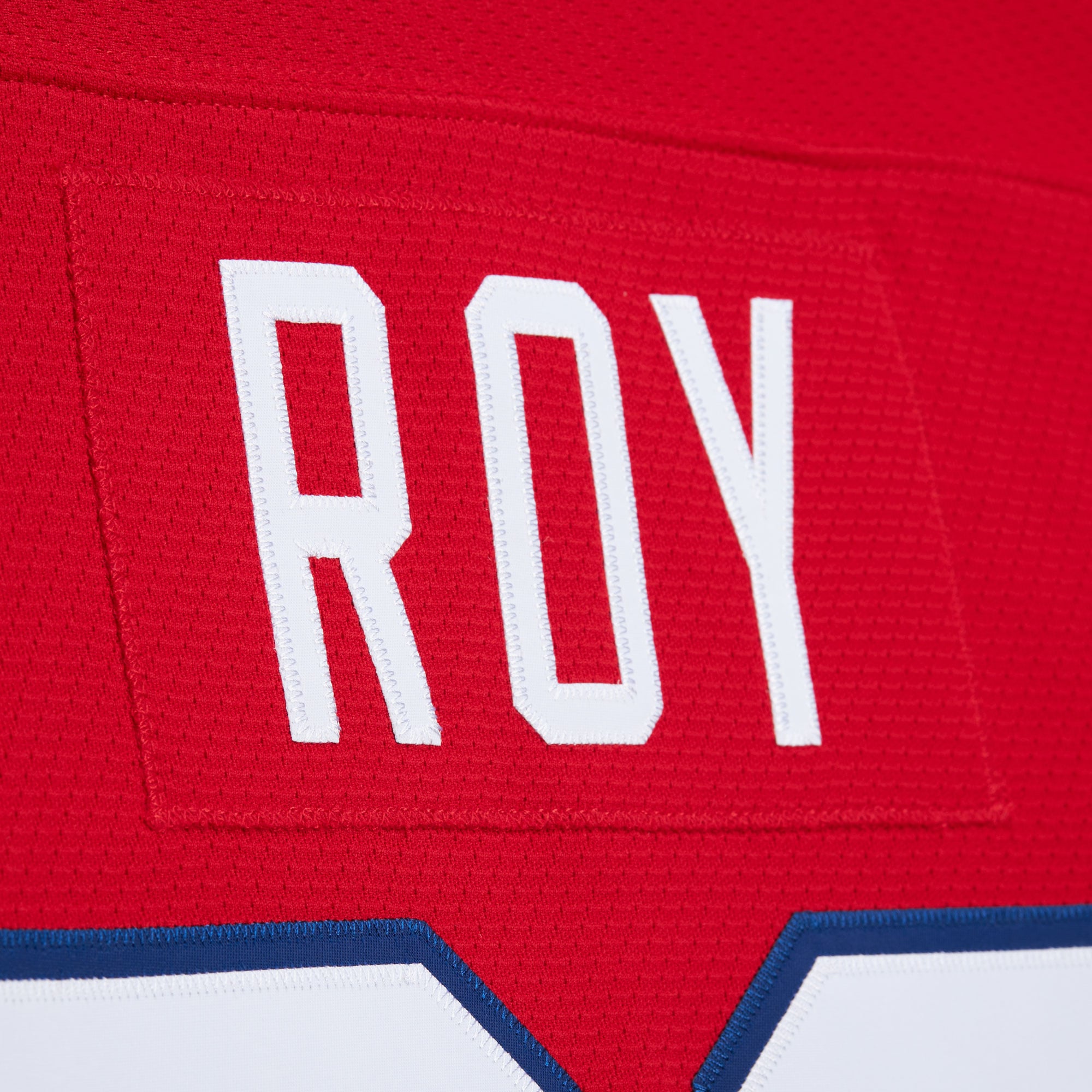 Men's Mitchell & Ness Patrick Roy Red Montreal Canadiens 1992/93 Power Play Jersey