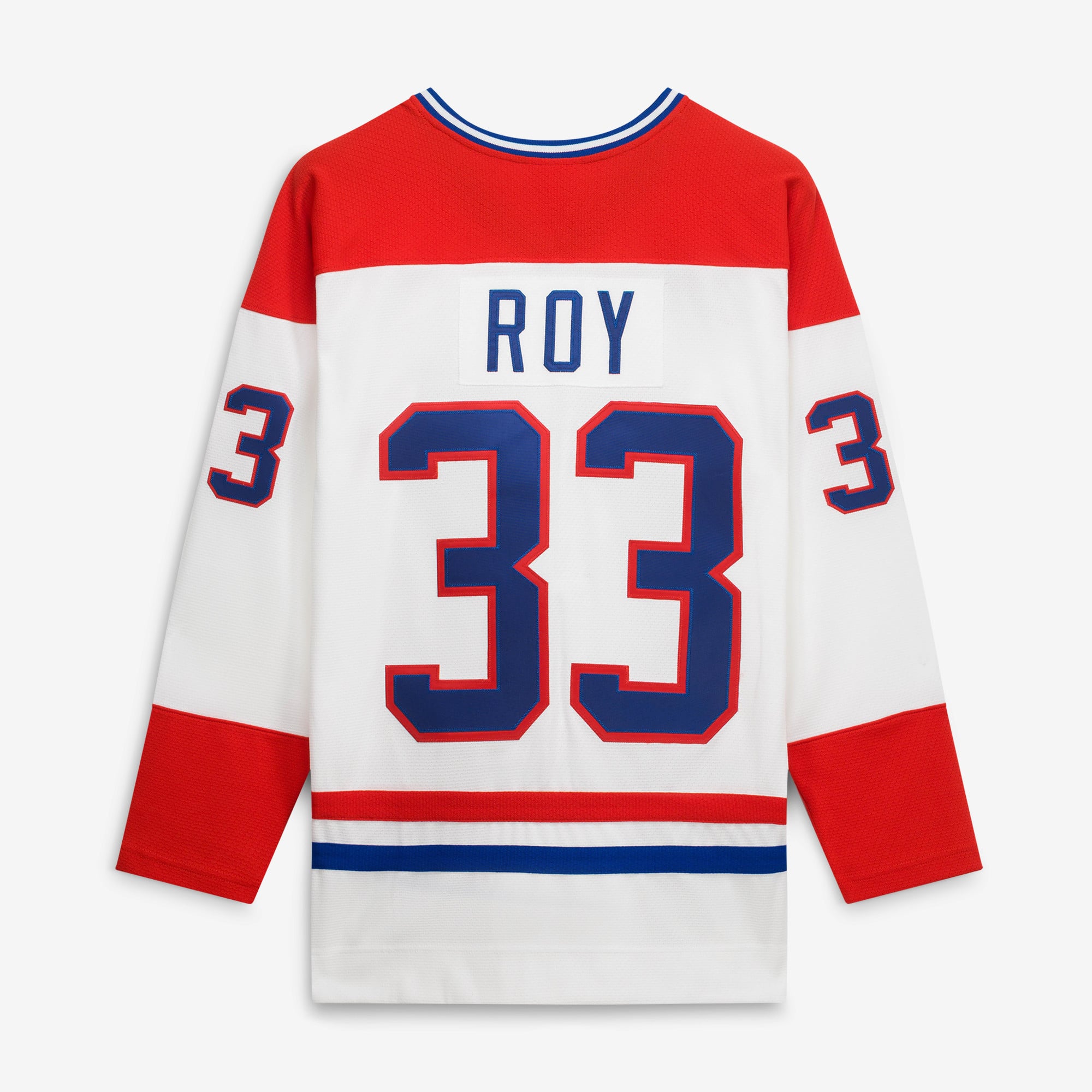 Men's Mitchell & Ness Patrick Roy White Montreal Canadiens 1992 Power Play Jersey