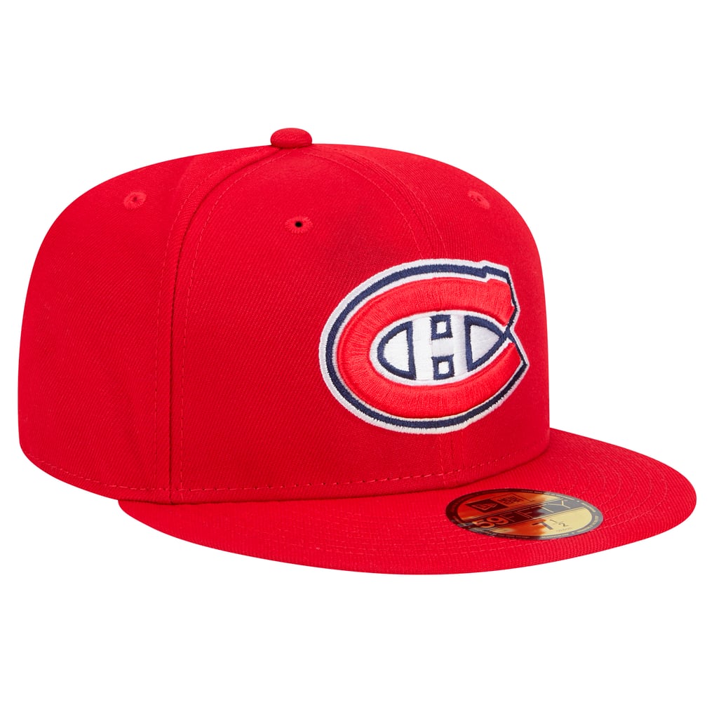 Men's Montreal Canadiens New Era Red Core 59FIFTY Fitted Hat