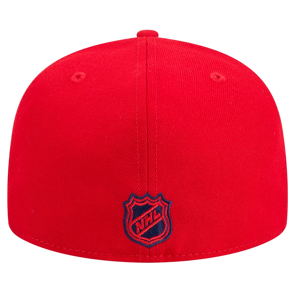 Red 7 Color Men's Montreal Canadiens New Era Red Core 59FIFTY Fitted Hat