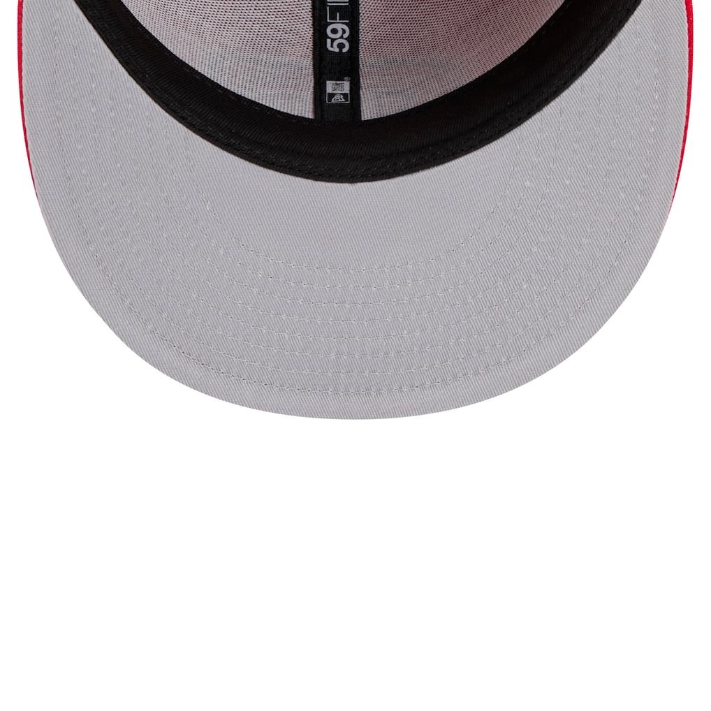 Red 7 Color Men's Montreal Canadiens New Era Red Core 59FIFTY Fitted Hat