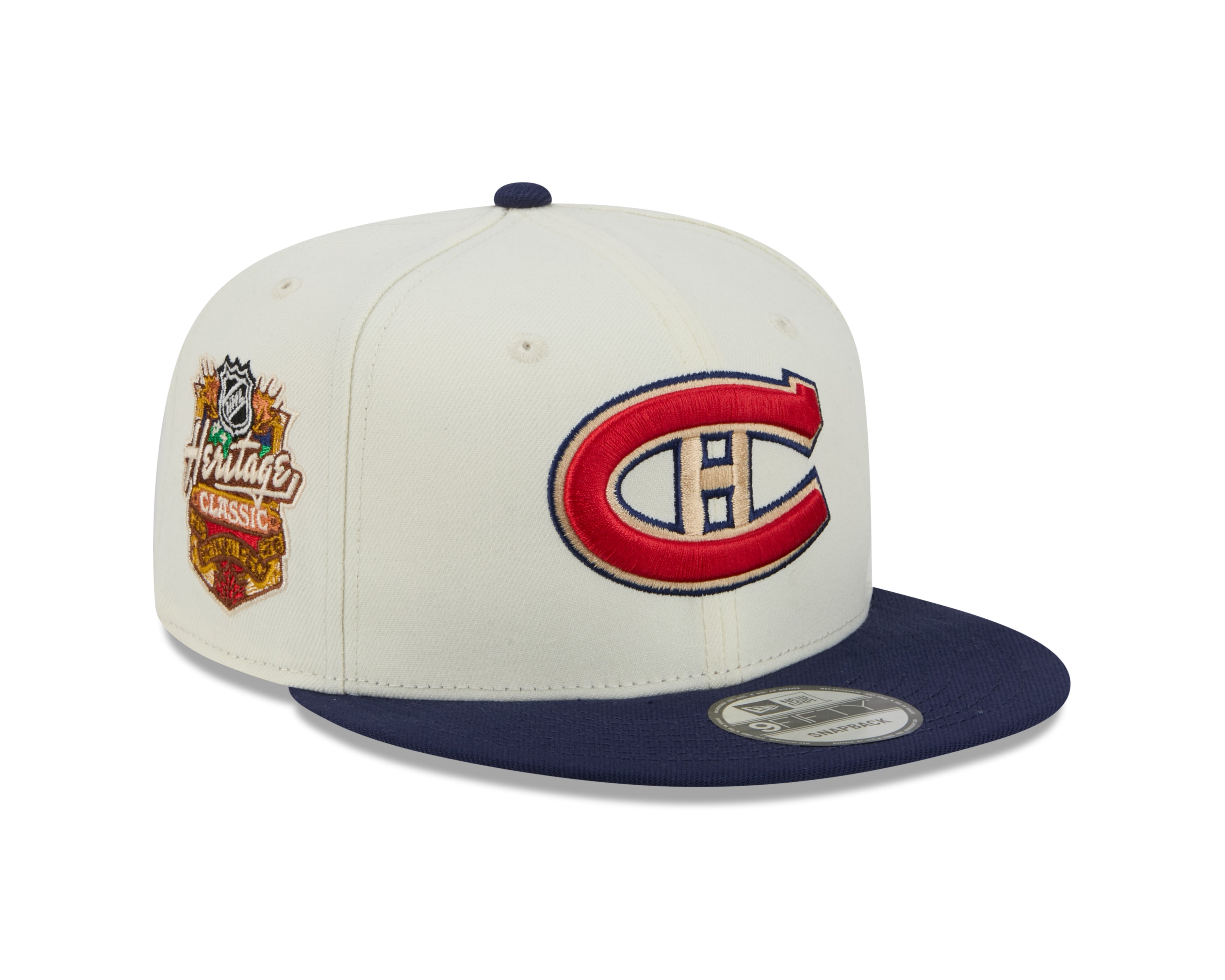 Men's New Era  White Montreal Canadiens 2026 NHL Heritage Classic 9FIFTY Snapback Hat